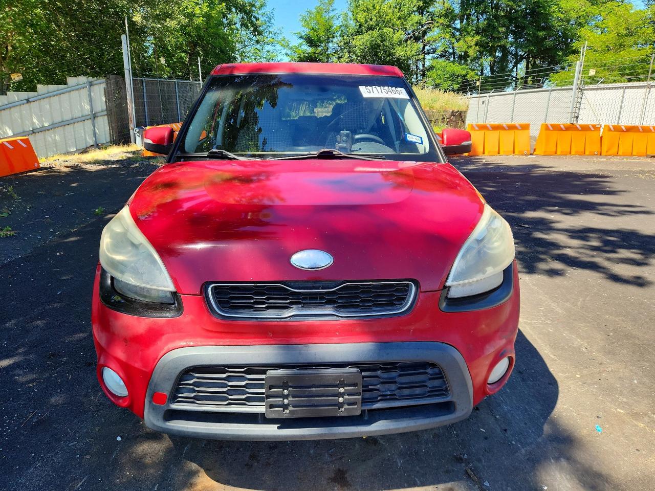 2012 Kia Soul ! Red vin: KNDJT2A69C7368912