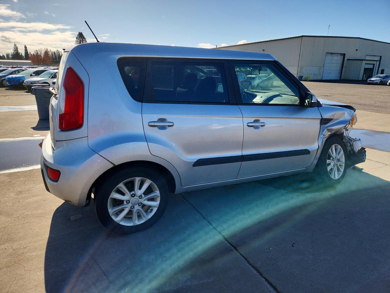 2012 Kia Soul + Silver vin: KNDJT2A69C7384589