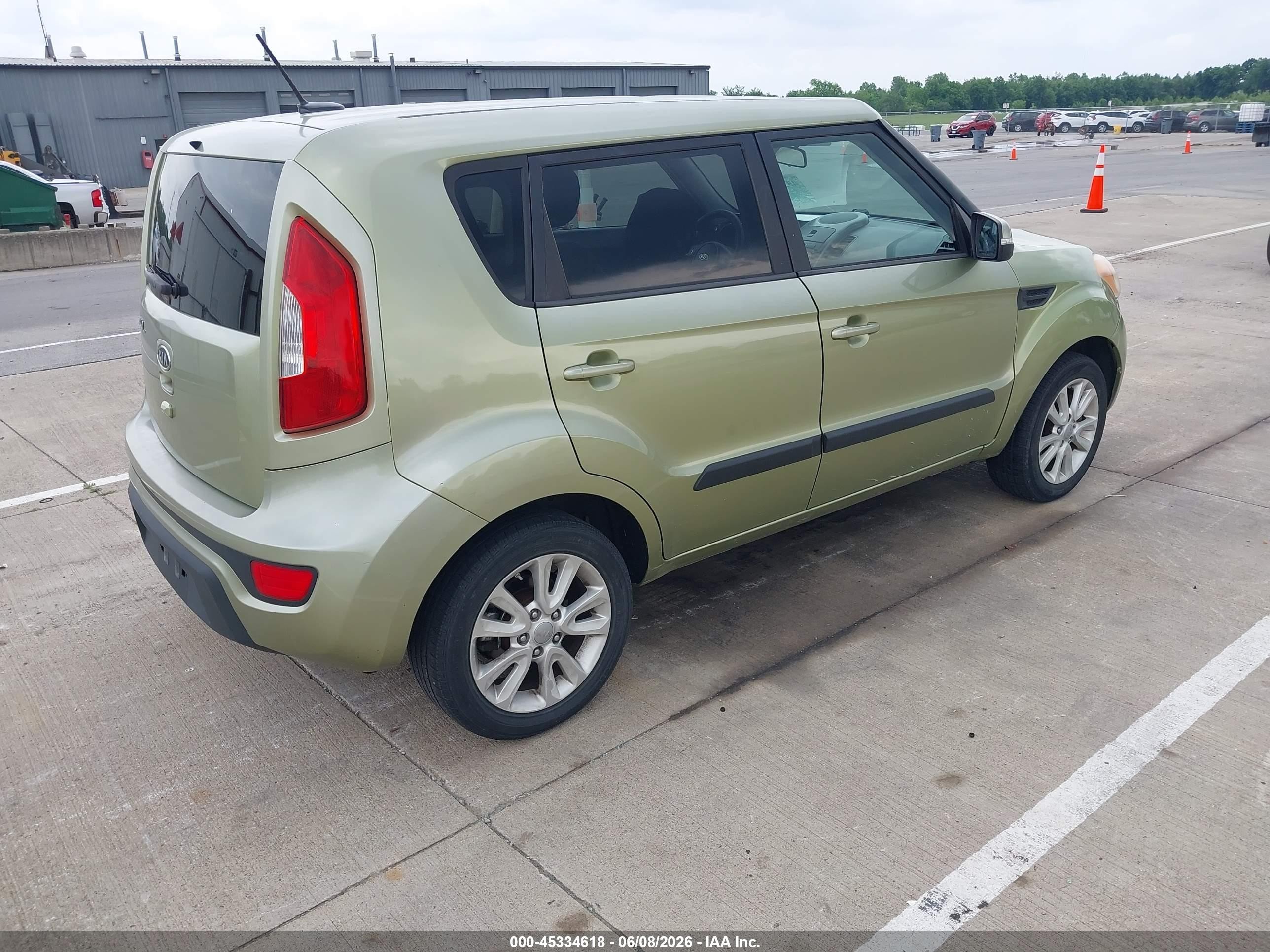 2012 Kia Soul + Green vin: KNDJT2A69C7403691