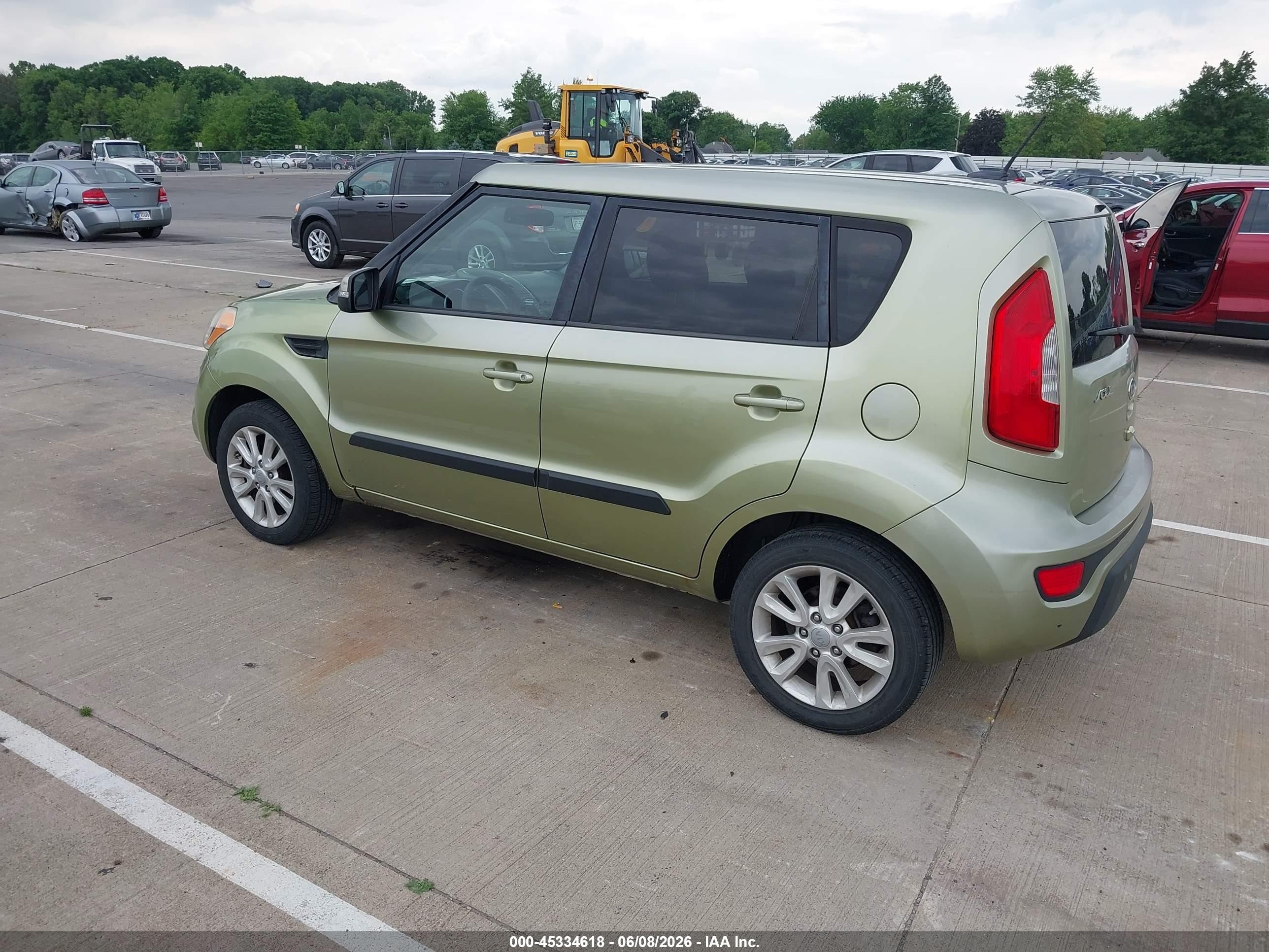 2012 Kia Soul + Green vin: KNDJT2A69C7403691