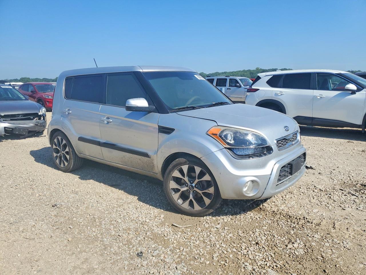 2012 Kia Soul ! Серый vin: KNDJT2A69C7426551