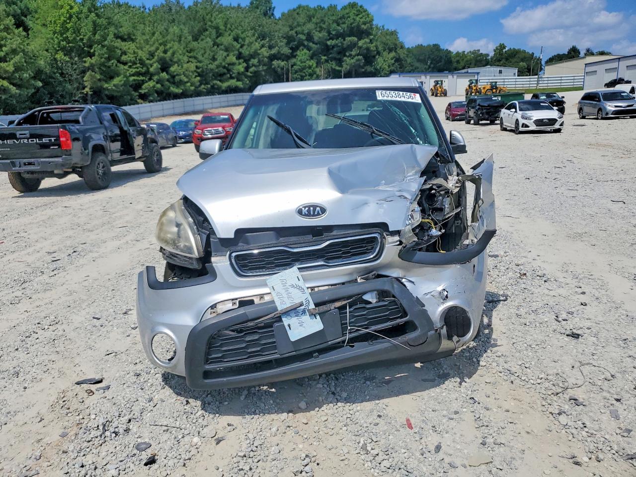 2012 Kia Soul + Silver vin: KNDJT2A69C7426663