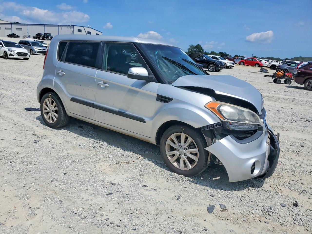 2012 Kia Soul + Silver vin: KNDJT2A69C7426663