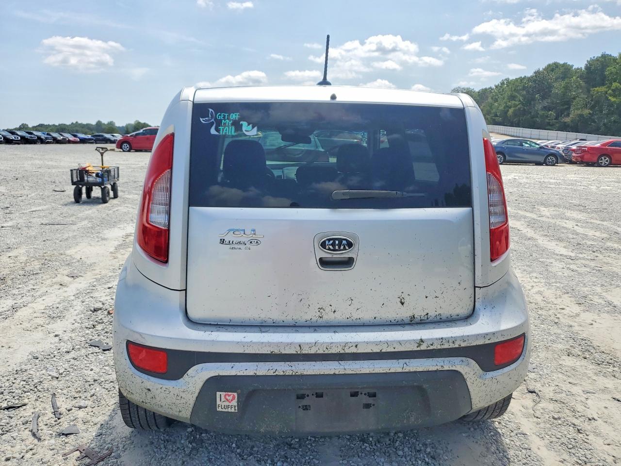2012 Kia Soul + Silver vin: KNDJT2A69C7426663