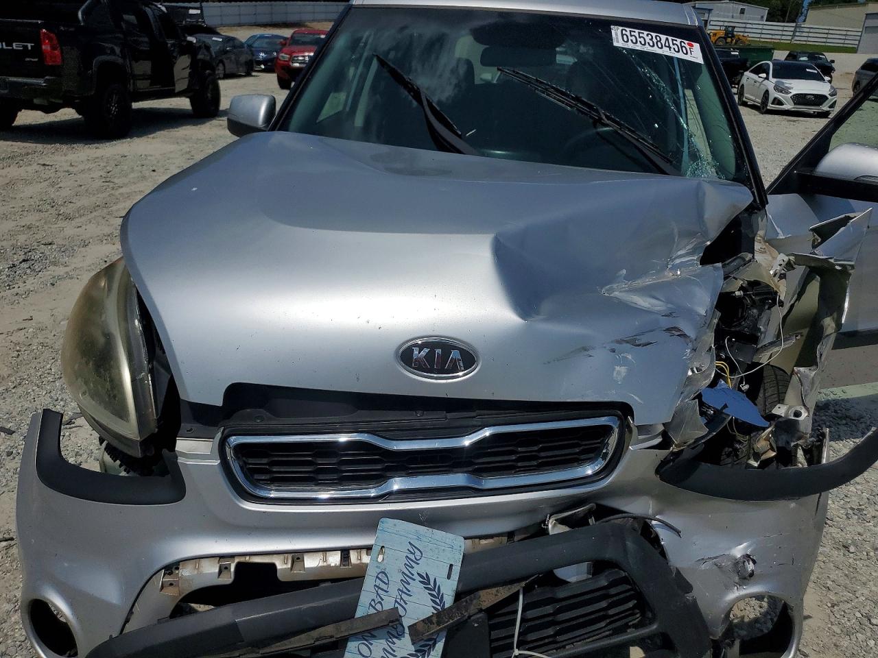 2012 Kia Soul + Silver vin: KNDJT2A69C7426663