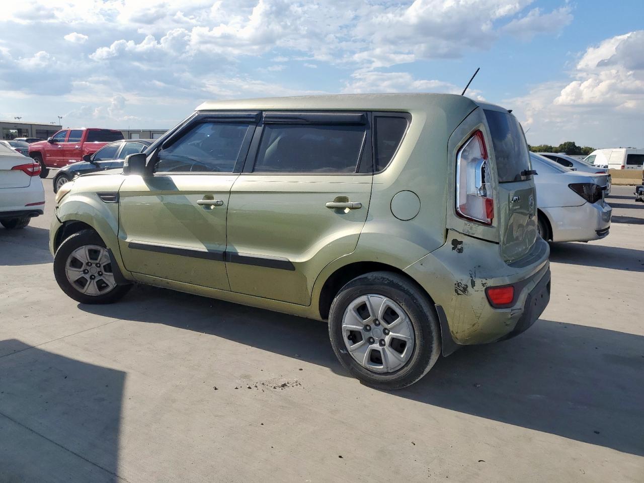2012 Kia Soul + Green vin: KNDJT2A69C7468847