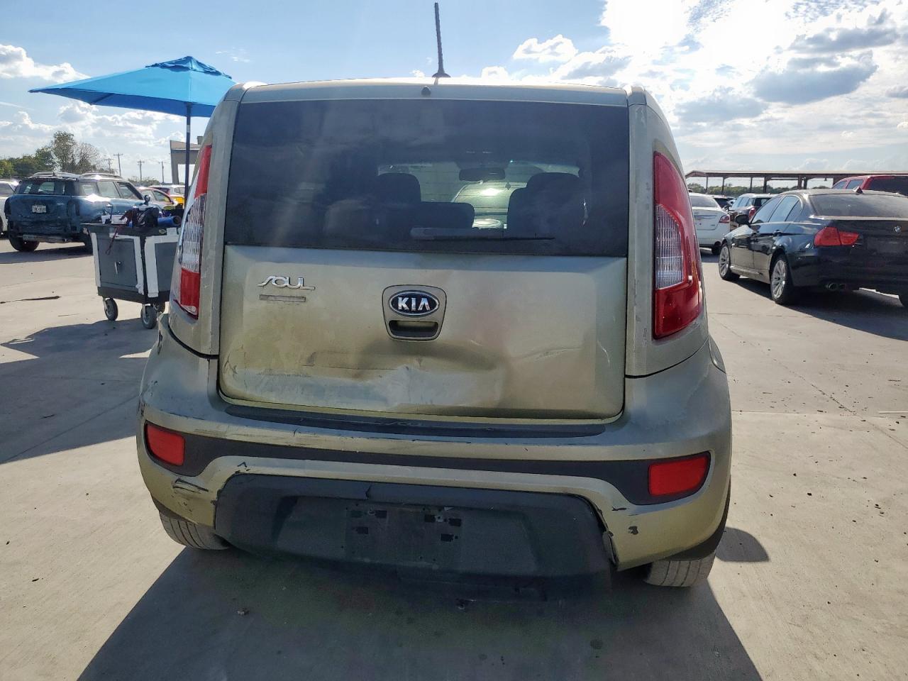 2012 Kia Soul + Green vin: KNDJT2A69C7468847