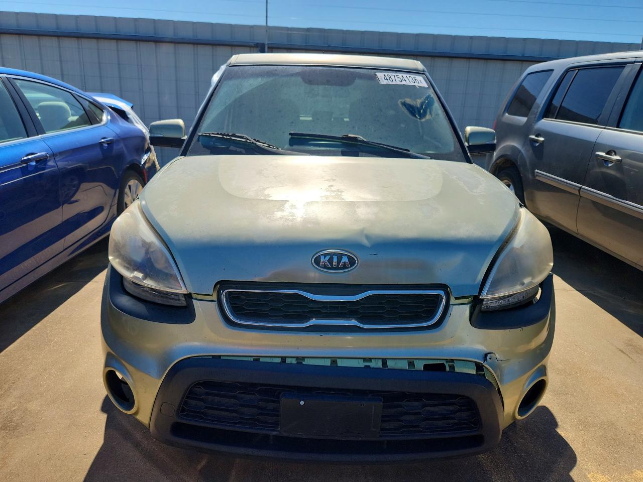 2012 Kia Soul + Green vin: KNDJT2A69C7468847