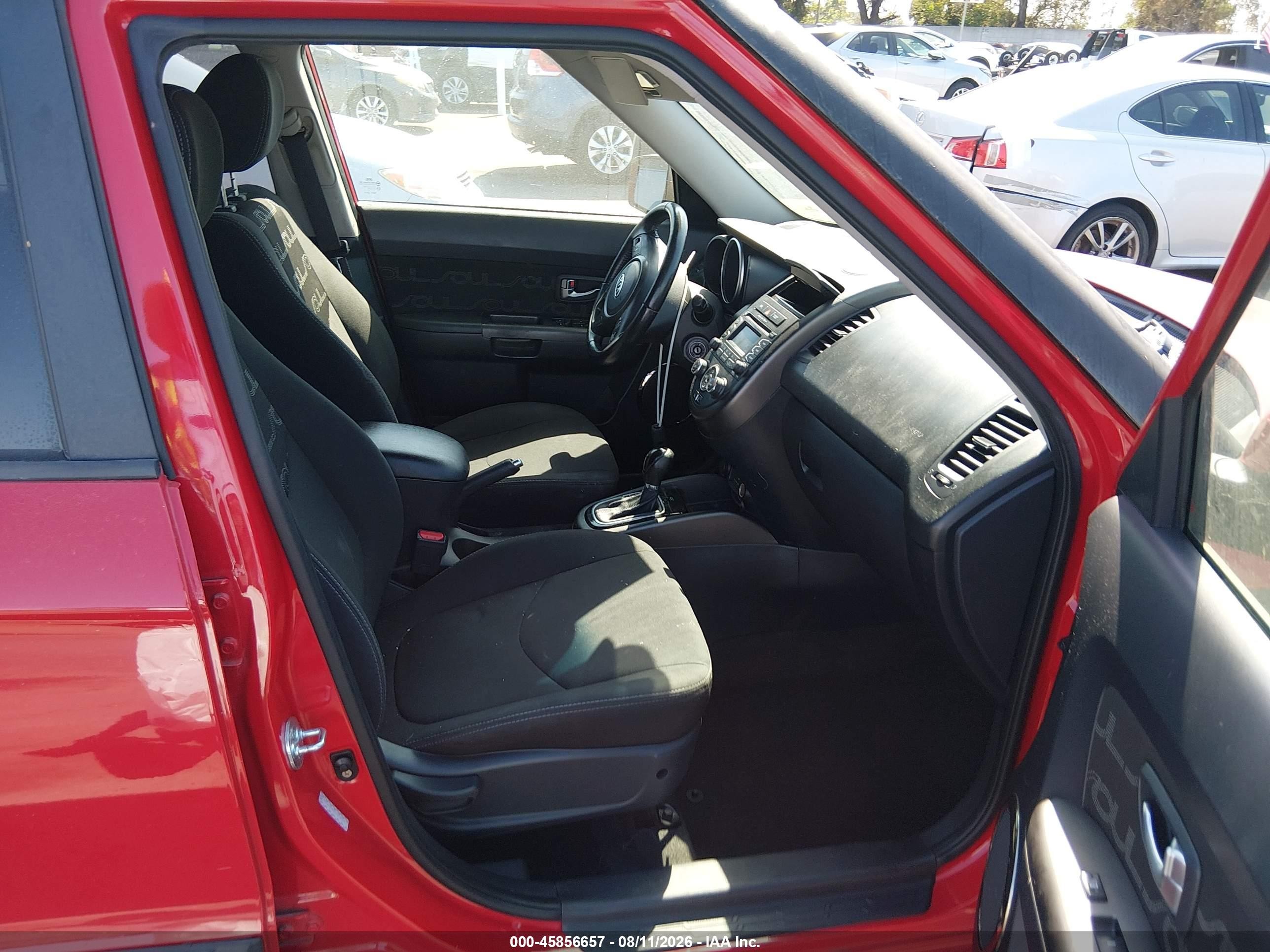 2012 Kia Soul + Red vin: KNDJT2A69C7478875
