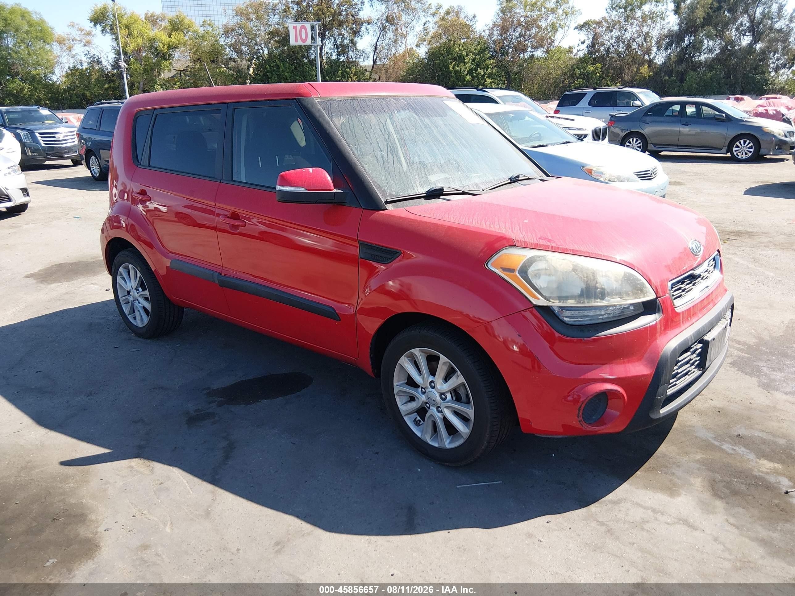 2012 Kia Soul + Red vin: KNDJT2A69C7478875