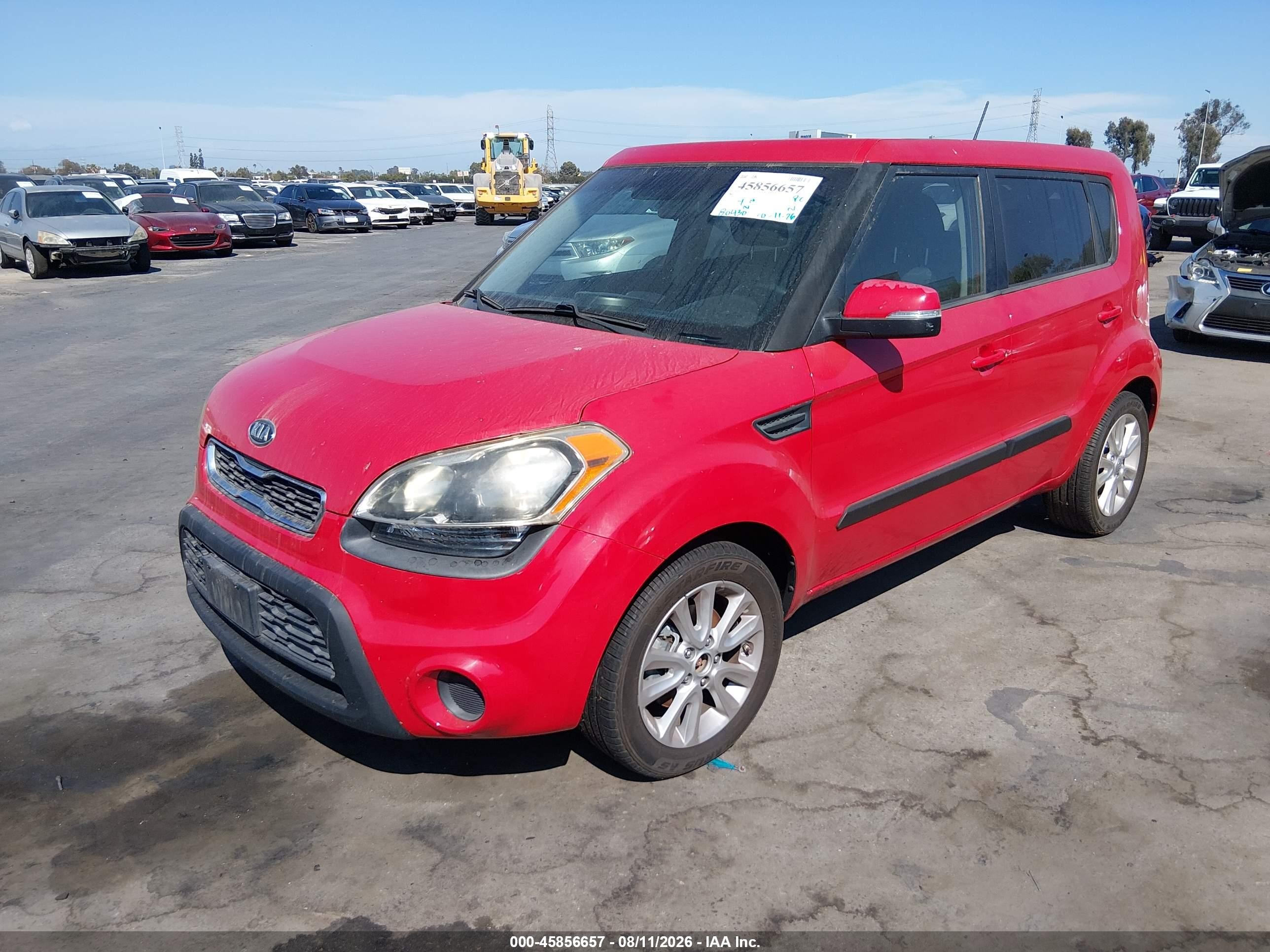 2012 Kia Soul + Red vin: KNDJT2A69C7478875