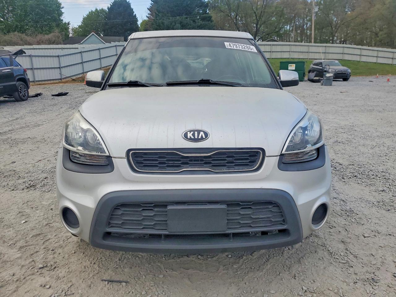 2013 Kia Soul + Серебряный vin: KNDJT2A69D7483611