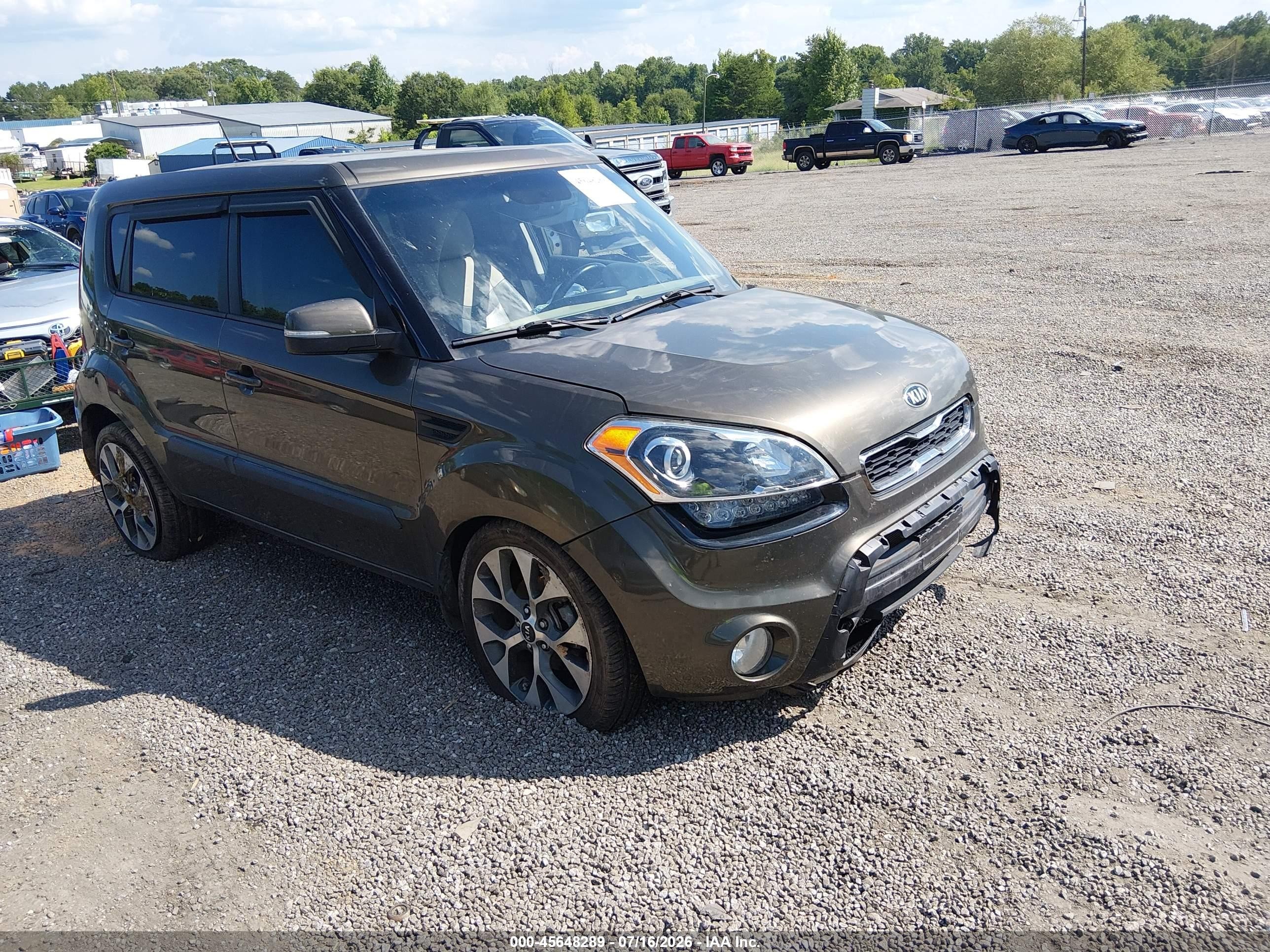 2013 Kia Soul ! Коричневый vin: KNDJT2A69D7517885