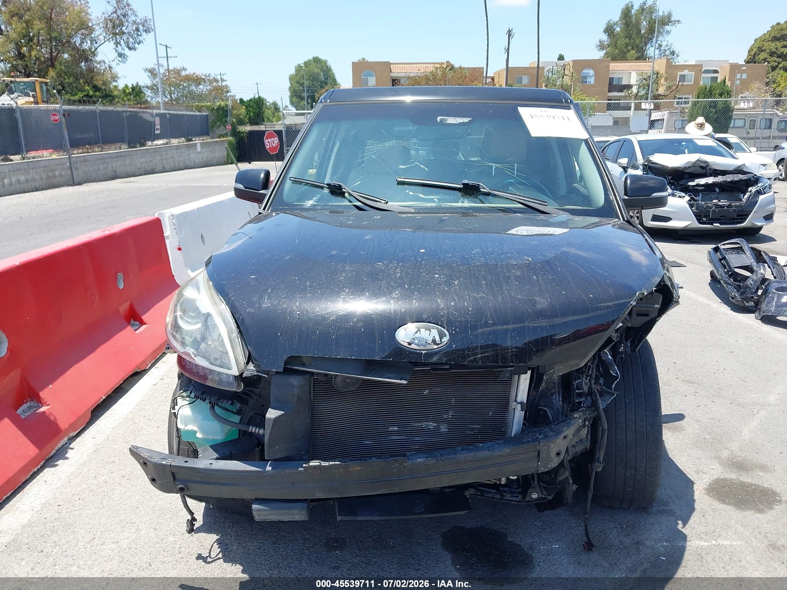 2013 Kia Soul ! Черный vin: KNDJT2A69D7528742