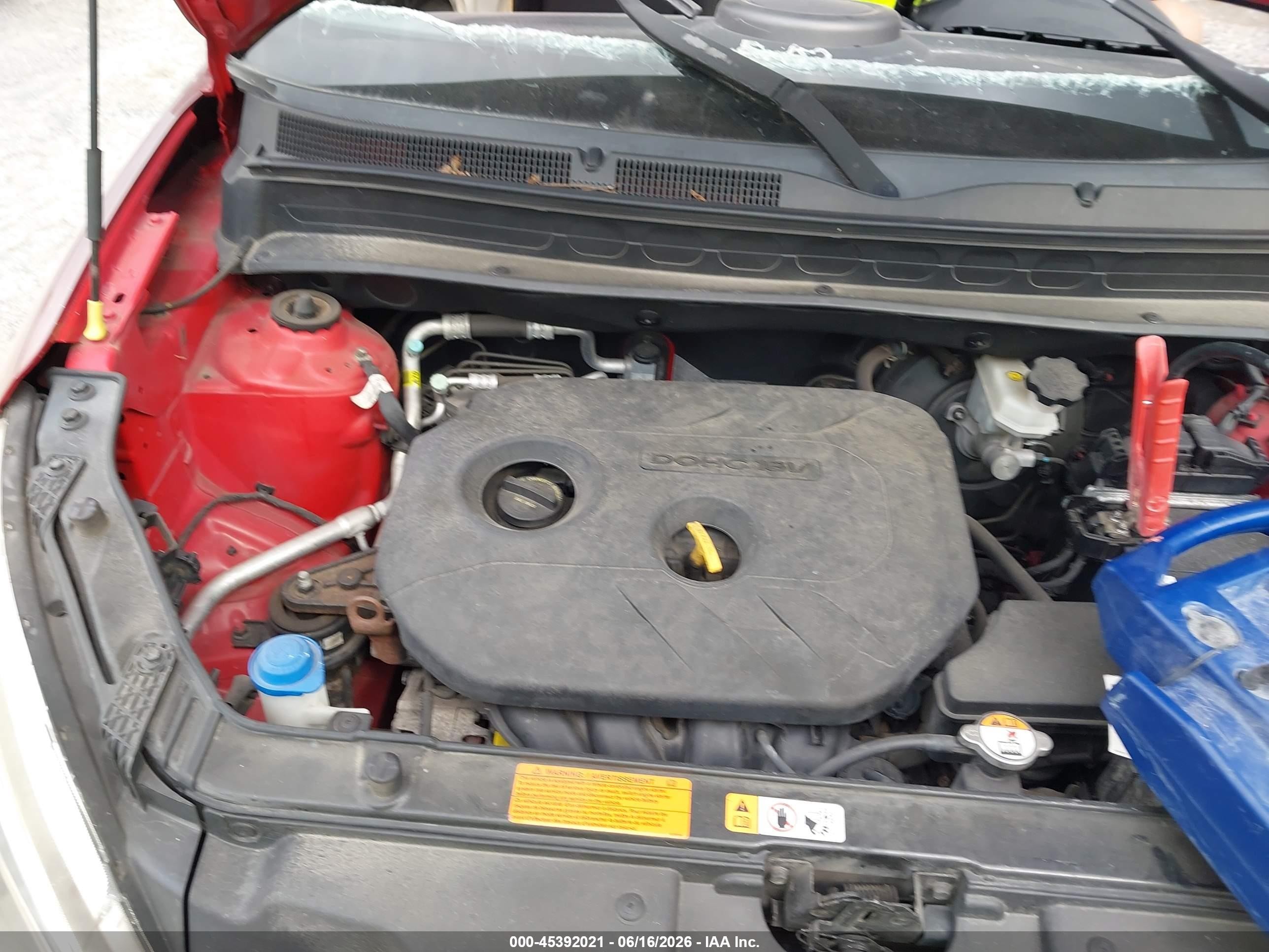 2013 Kia Soul + Красный vin: KNDJT2A69D7534069
