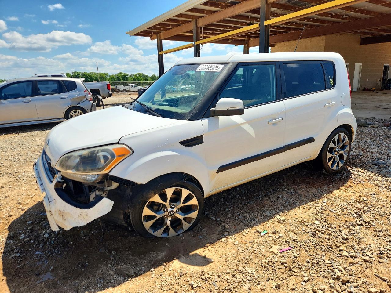 2013 Kia Soul ! White vin: KNDJT2A69D7572126