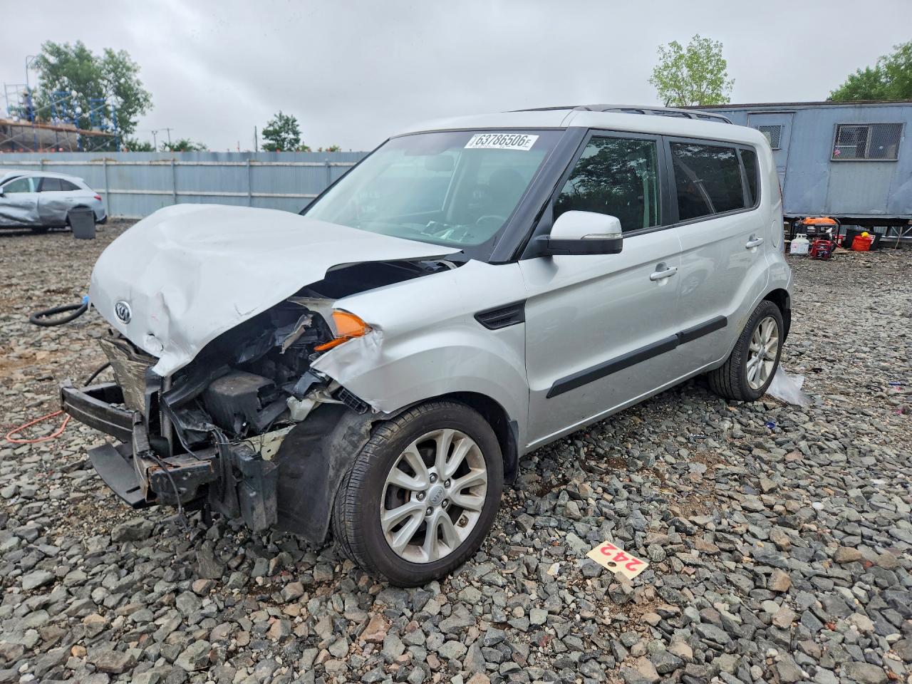 2012 Kia Soul + Gray vin: KNDJT2A6XC7363590