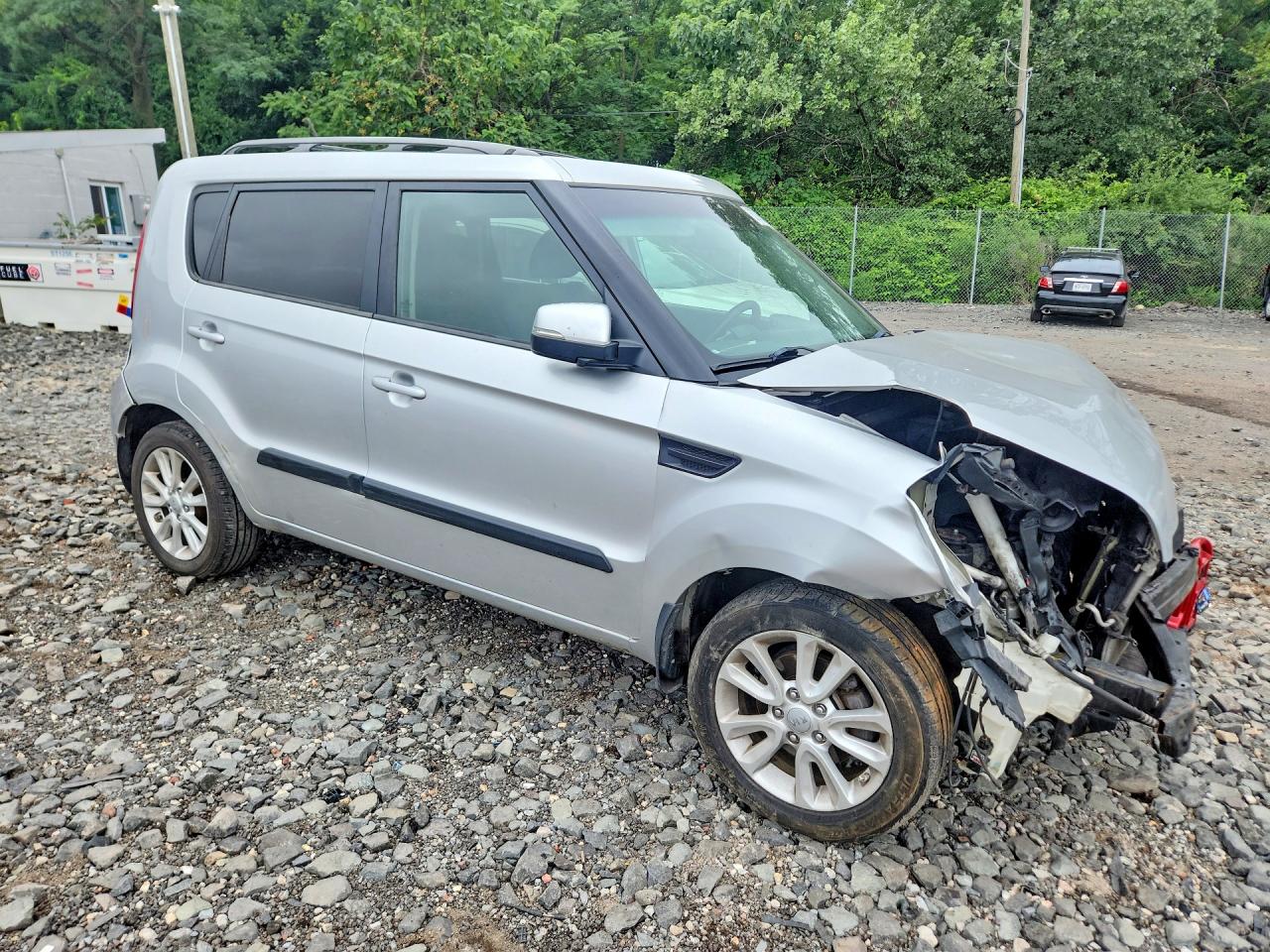 2012 Kia Soul + Gray vin: KNDJT2A6XC7363590