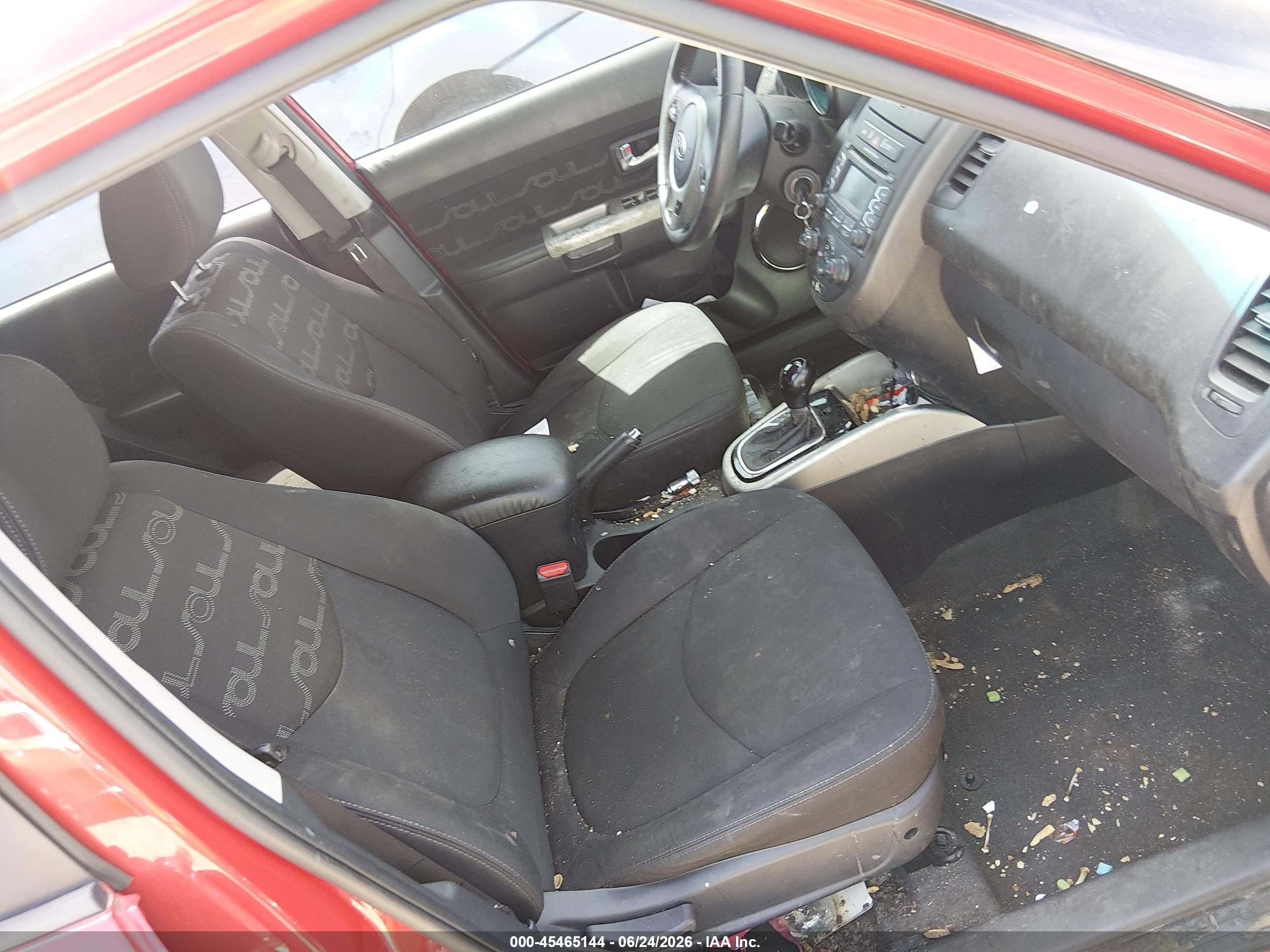 2012 Kia Soul + Красный vin: KNDJT2A6XC7387078