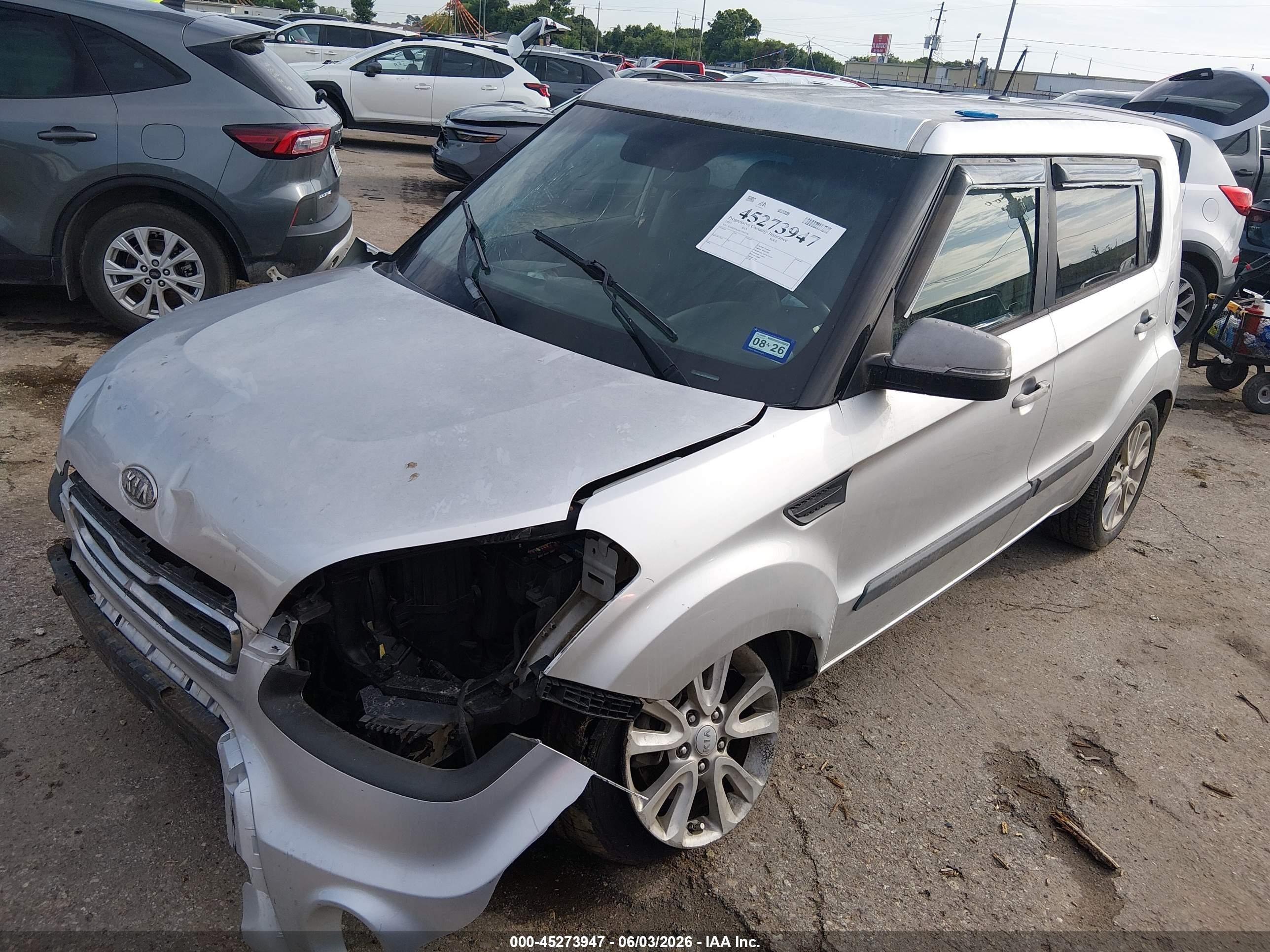 2012 Kia Soul + Серебряный vin: KNDJT2A6XC7391776