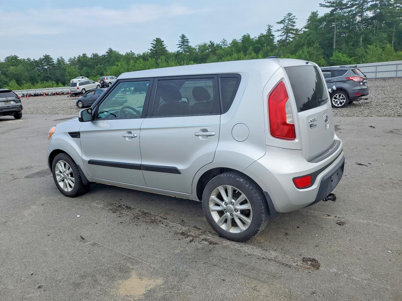 2012 Kia Soul + Silver vin: KNDJT2A6XC7405496