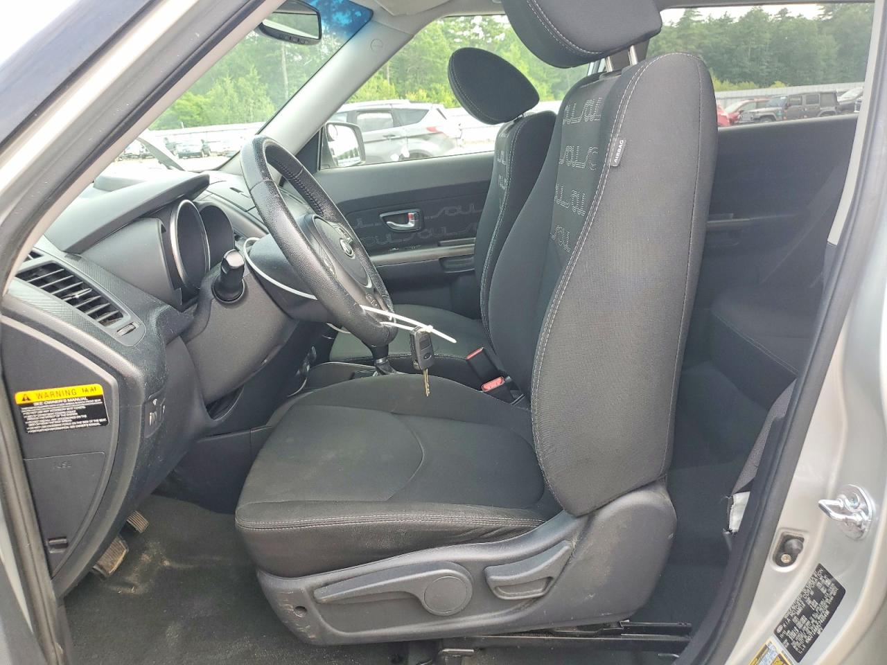 2012 Kia Soul + Silver vin: KNDJT2A6XC7405496