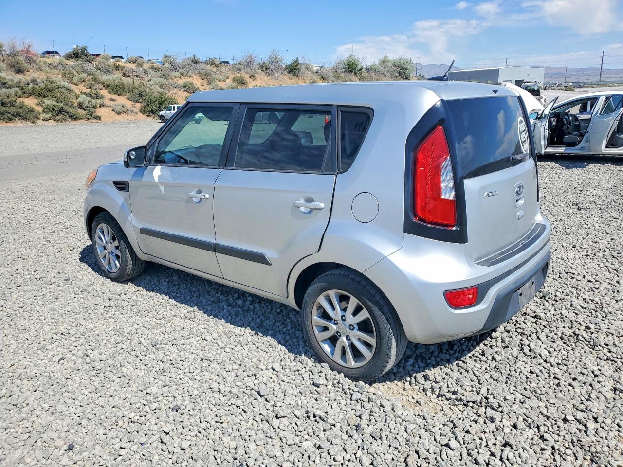 2012 Kia Soul + Silver vin: KNDJT2A6XC7431449