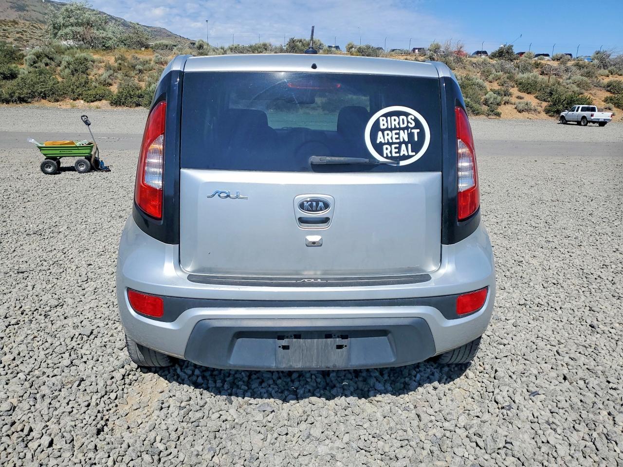 2012 Kia Soul + Silver vin: KNDJT2A6XC7431449