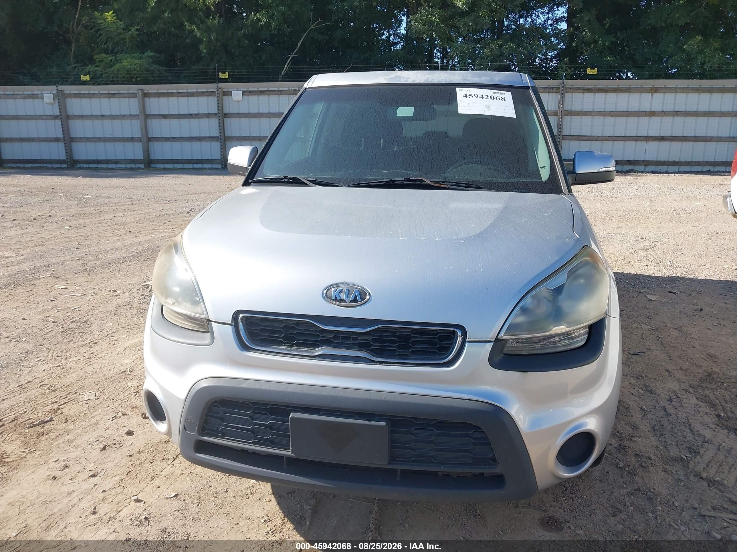 2012 Kia Soul + Silver vin: KNDJT2A6XC7440720