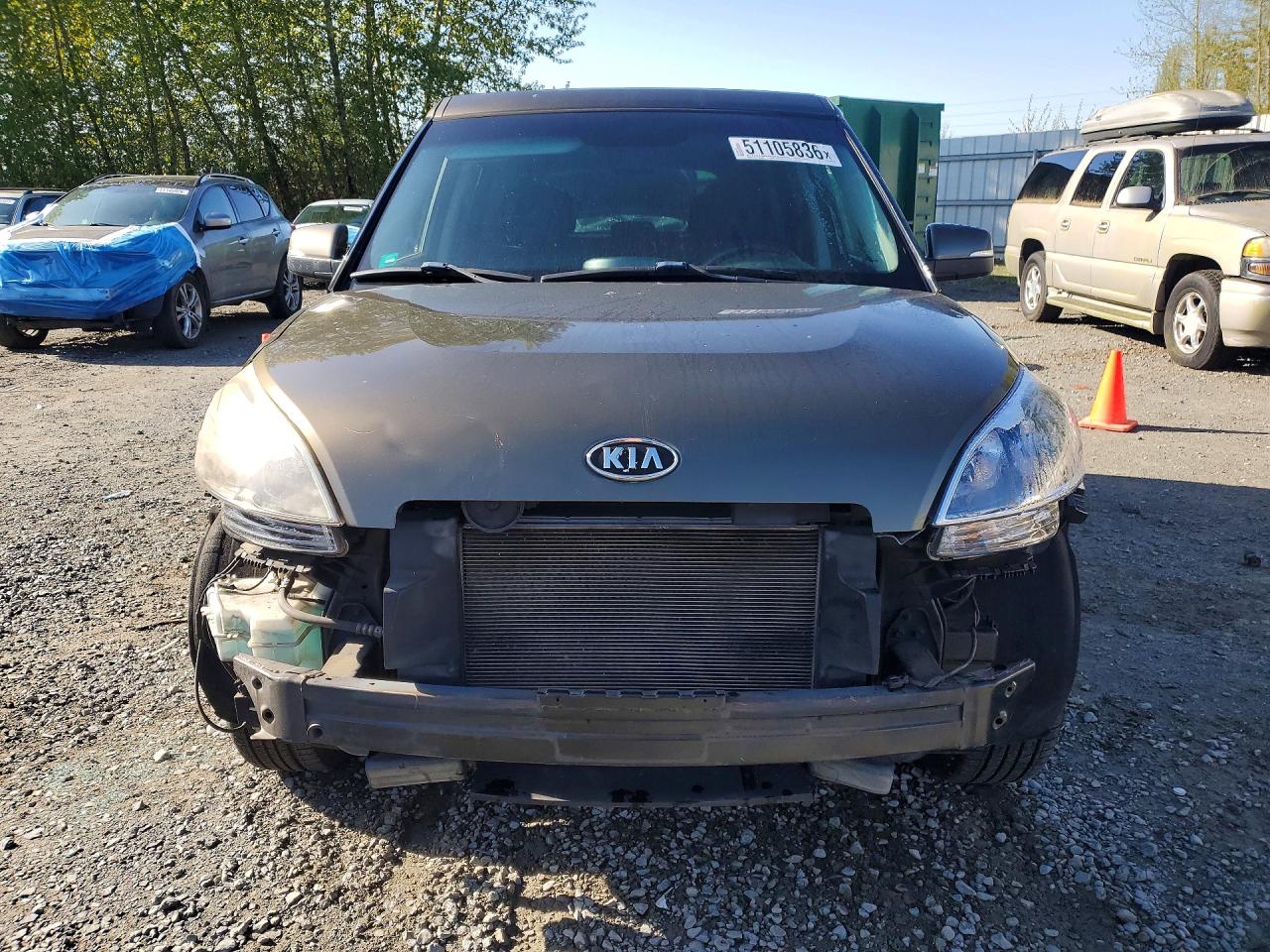2012 Kia Soul + Brown vin: KNDJT2A6XC7445335