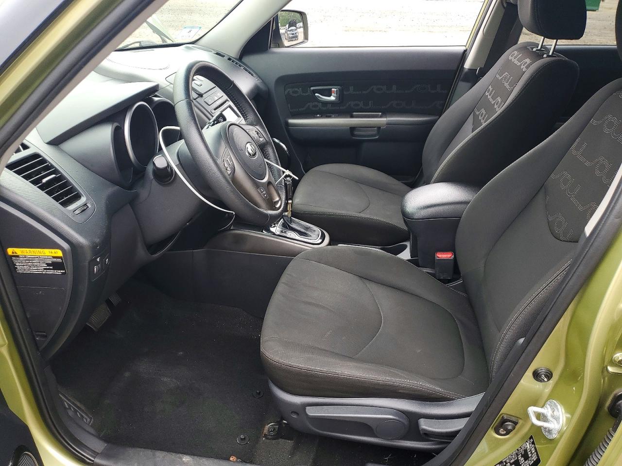 2012 Kia Soul + Зеленый vin: KNDJT2A6XC7468517