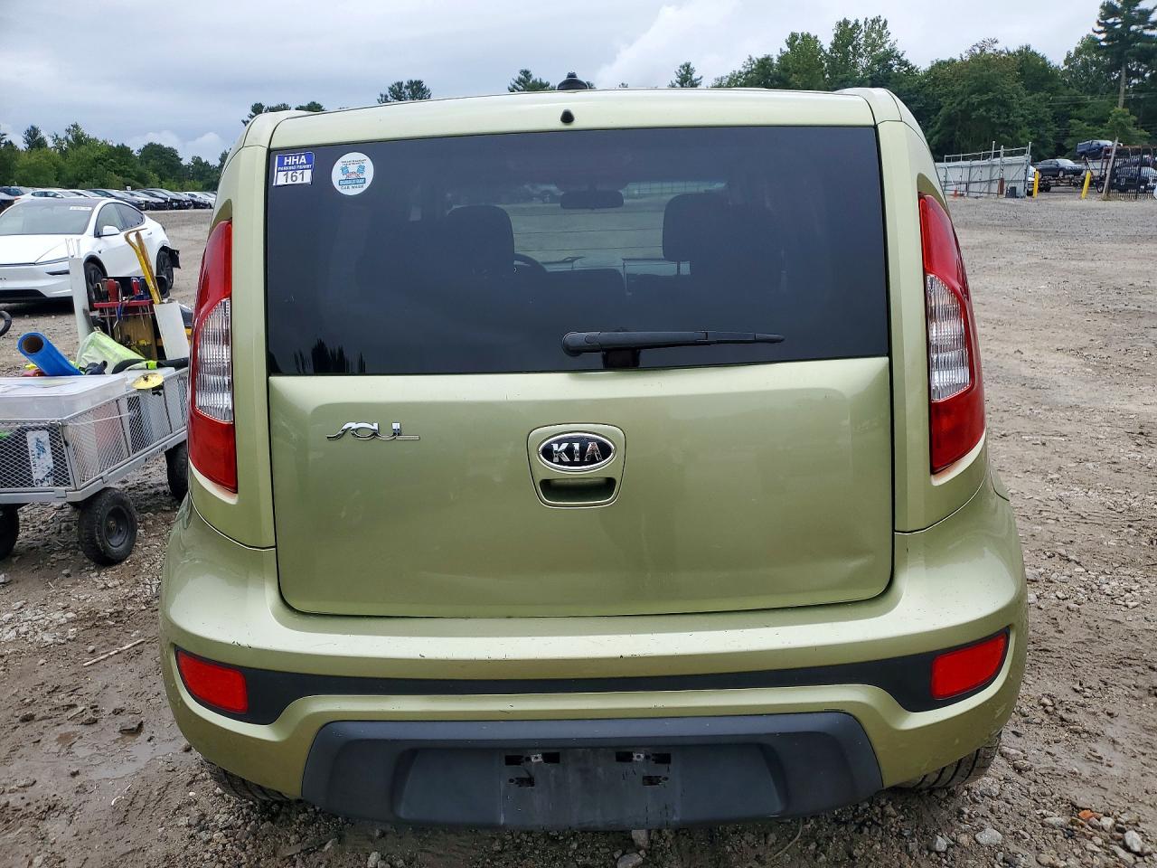 2012 Kia Soul + Зеленый vin: KNDJT2A6XC7468517