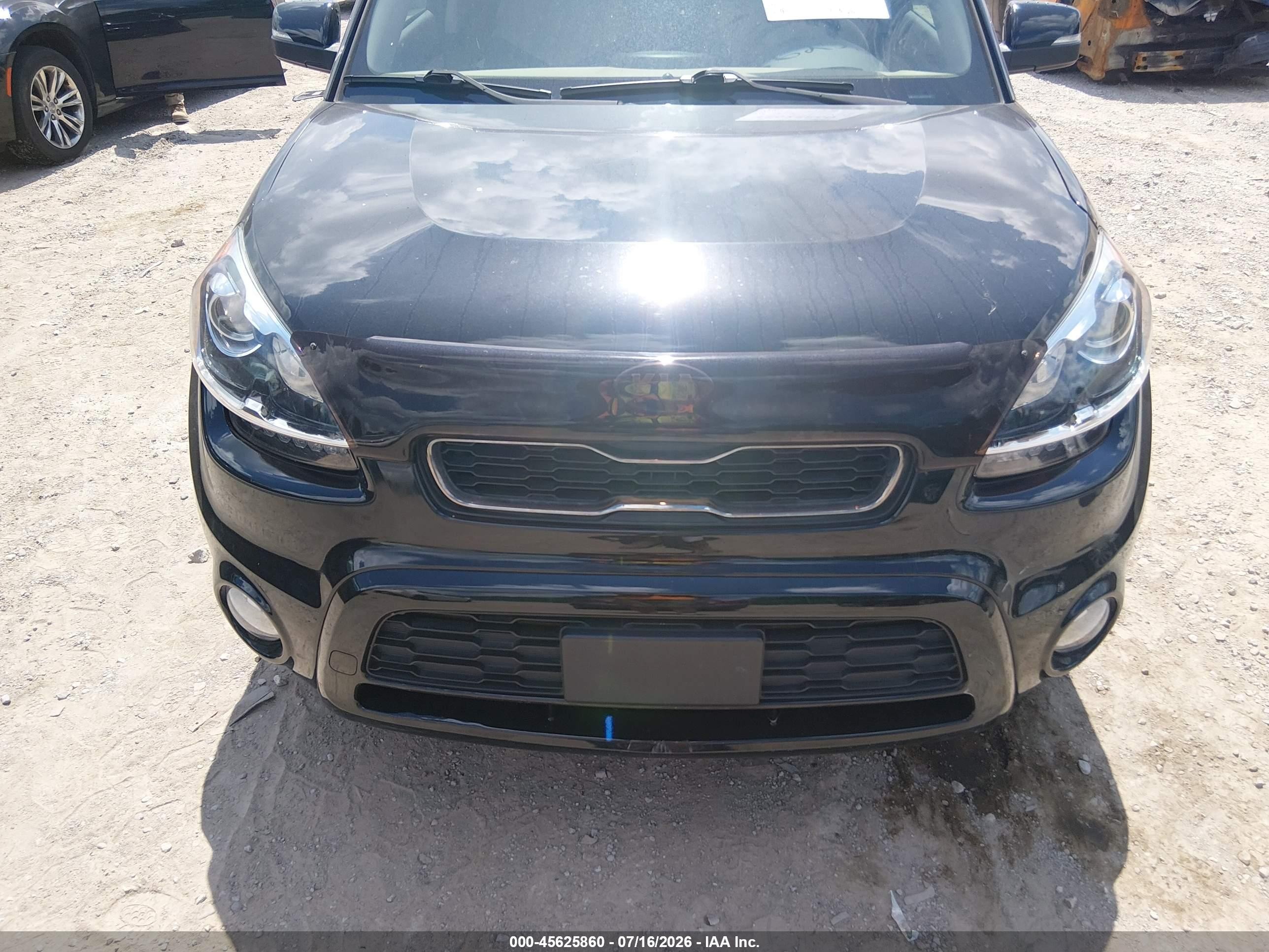 2013 Kia Soul ! Черный vin: KNDJT2A6XD7526739