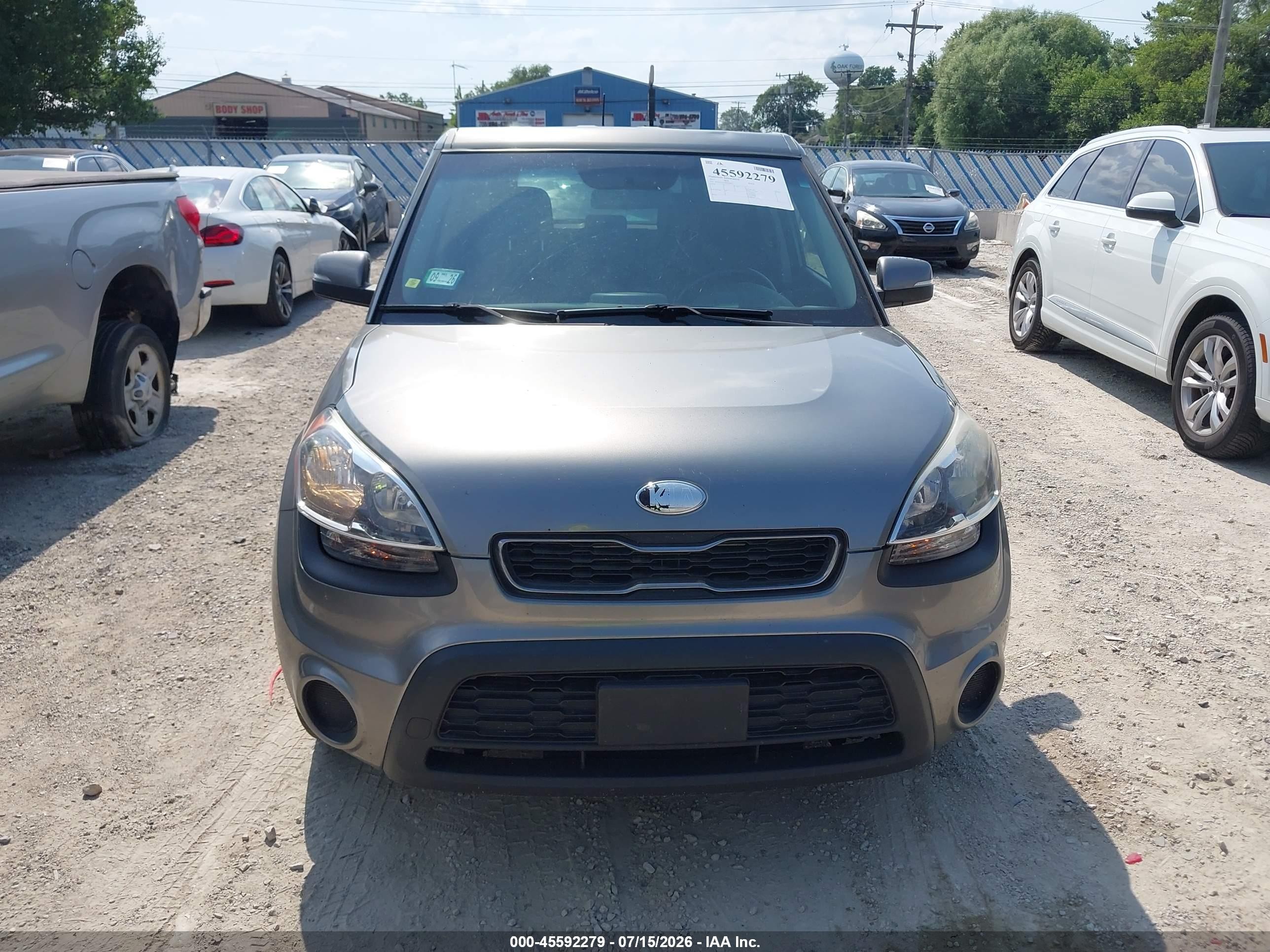 2013 Kia Soul + Gray vin: KNDJT2A6XD7528457