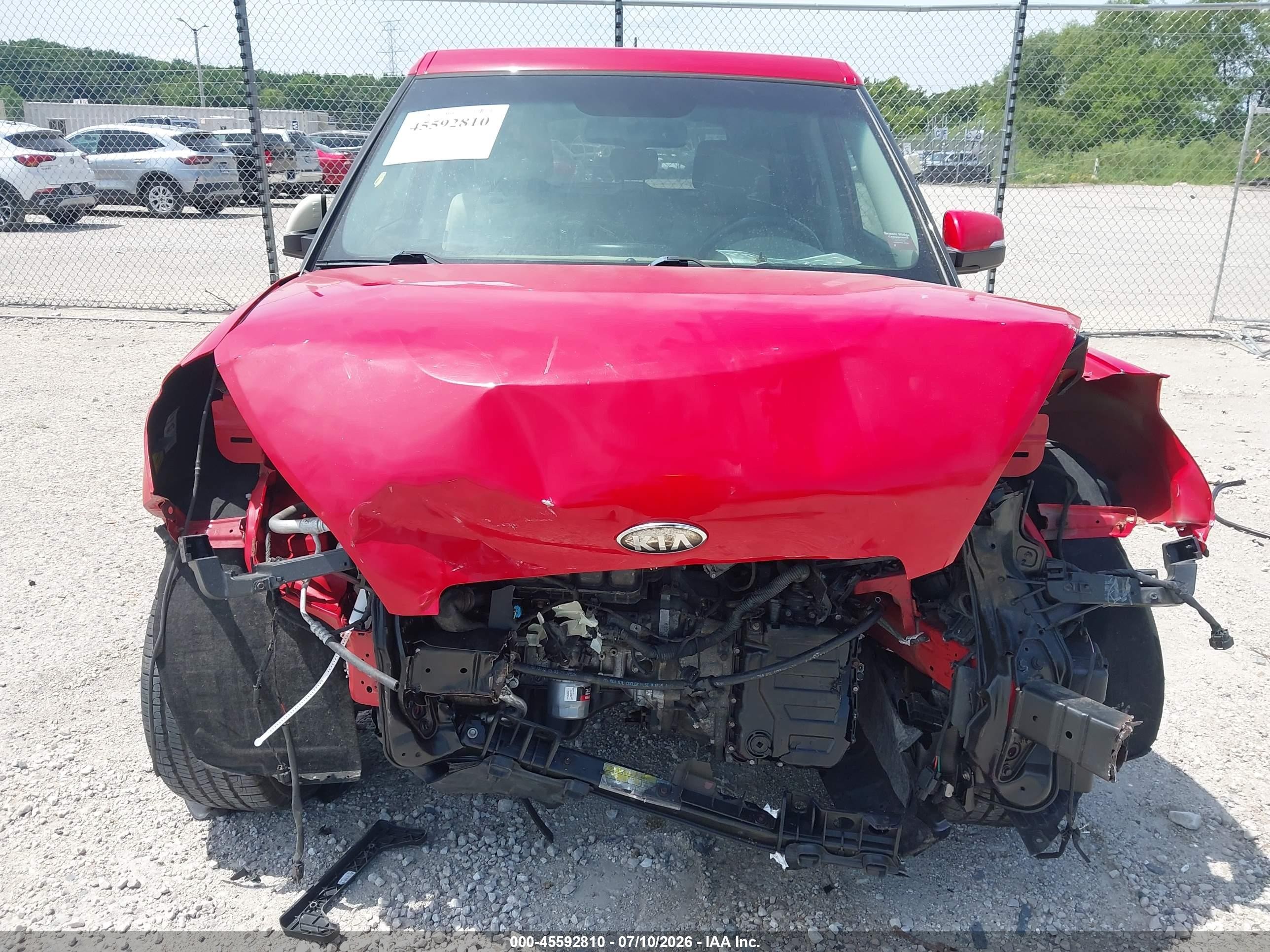 2013 Kia Soul ! Red vin: KNDJT2A6XD7539474