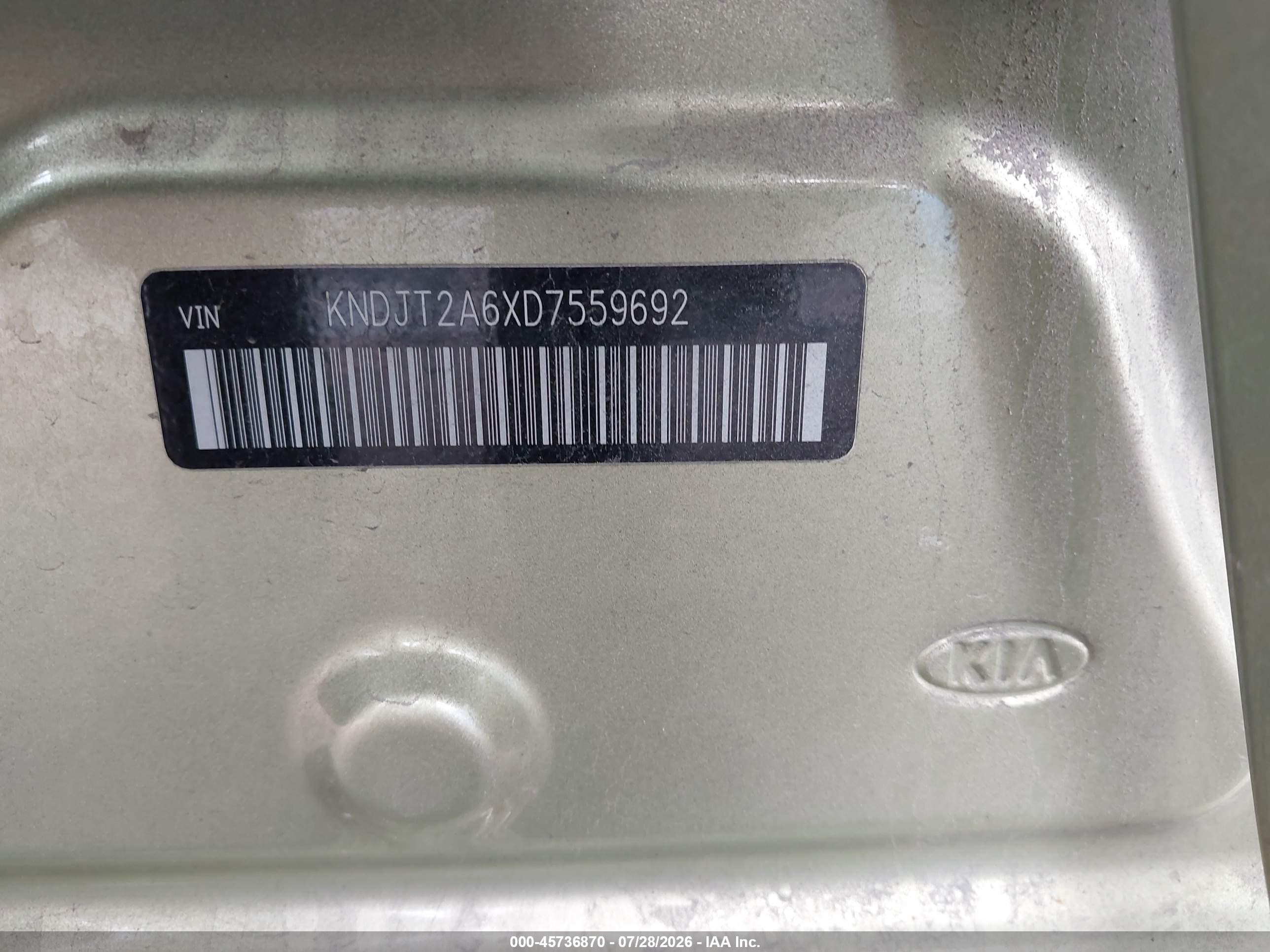 2013 Kia Soul + Green vin: KNDJT2A6XD7559692