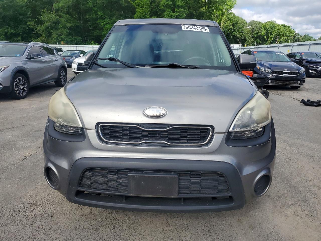 2013 Kia Soul + Gray vin: KNDJT2A6XD7561703