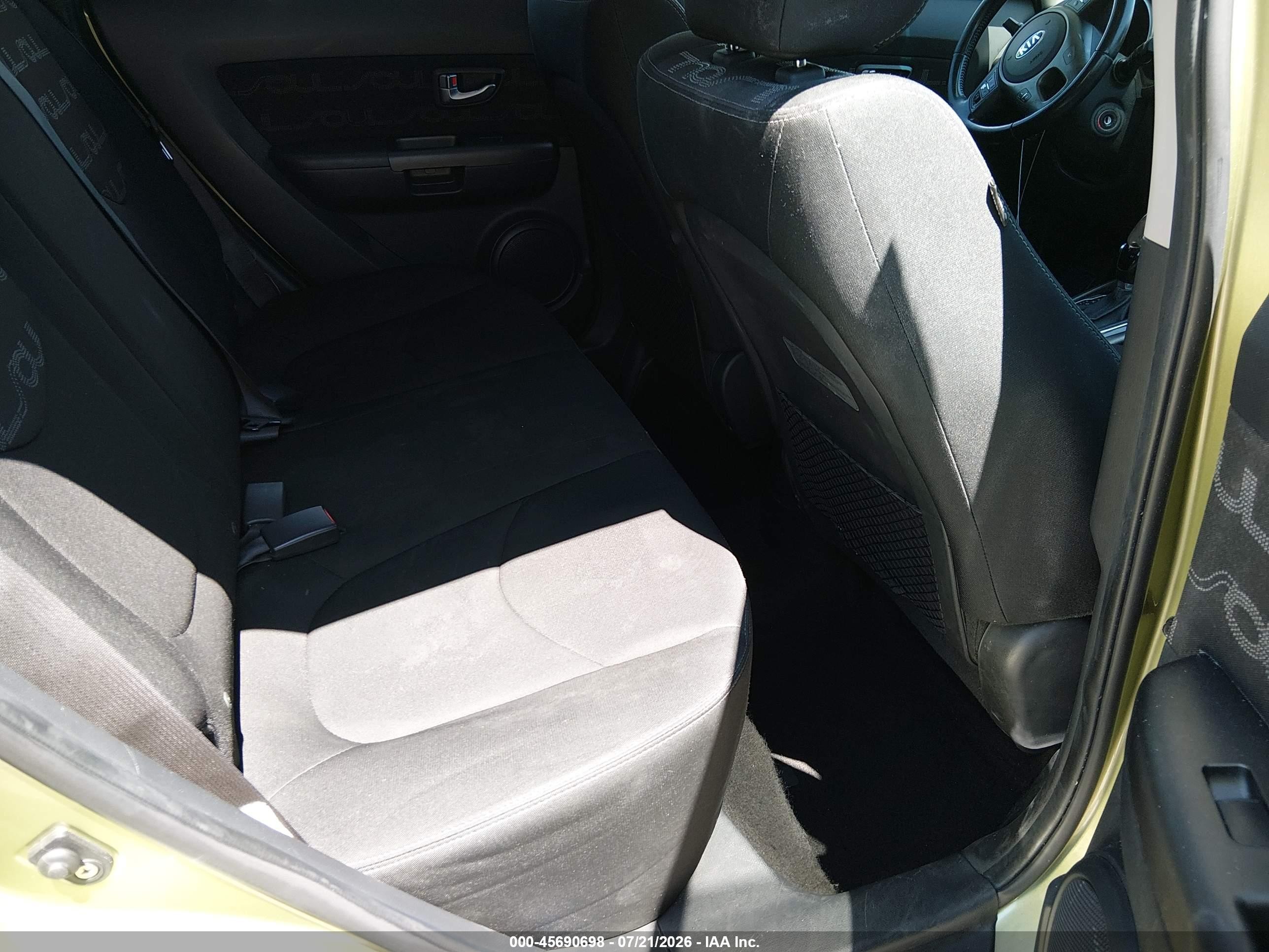 2013 Kia Soul + Зеленый vin: KNDJT2A6XD7637436