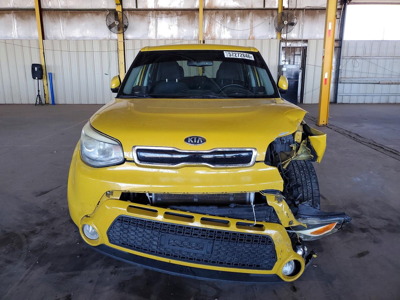 2014 Kia Soul ! Yellow vin: KNDJX3A50E7043893