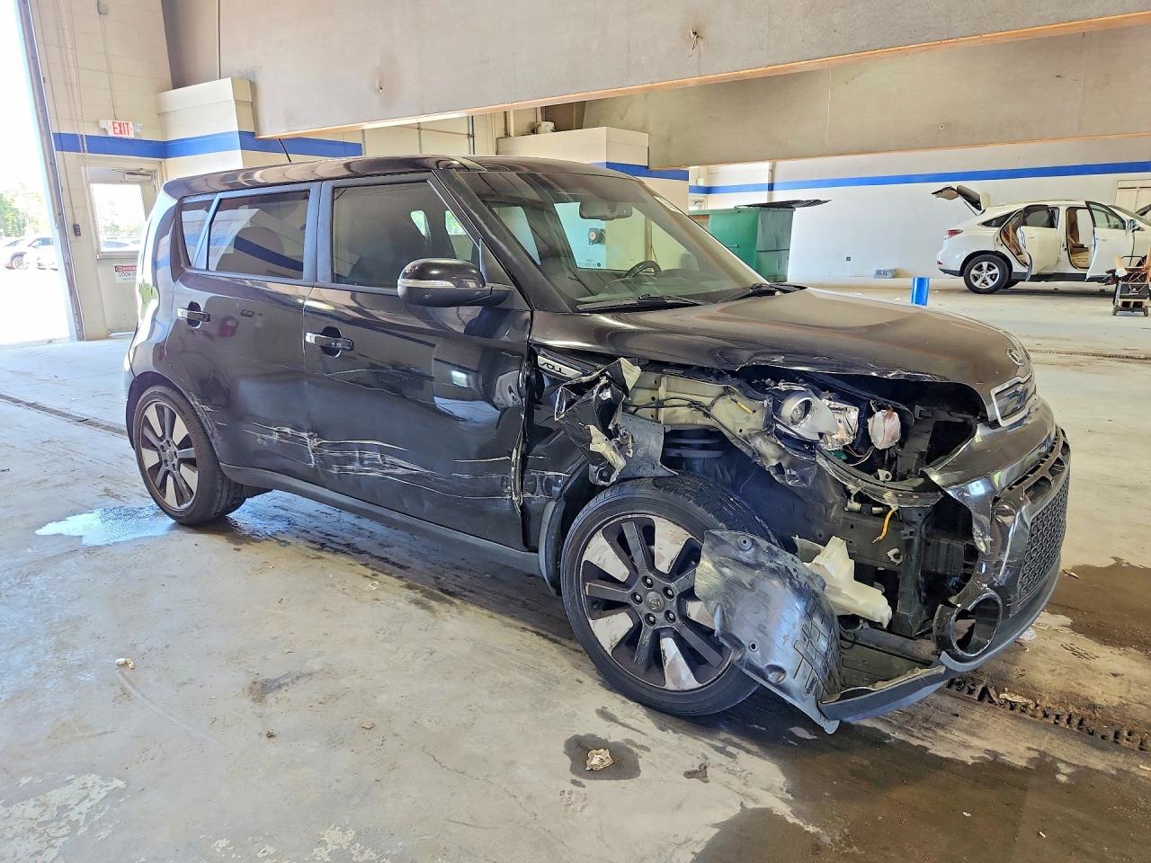 2014 Kia Soul ! Черный vin: KNDJX3A50E7093239