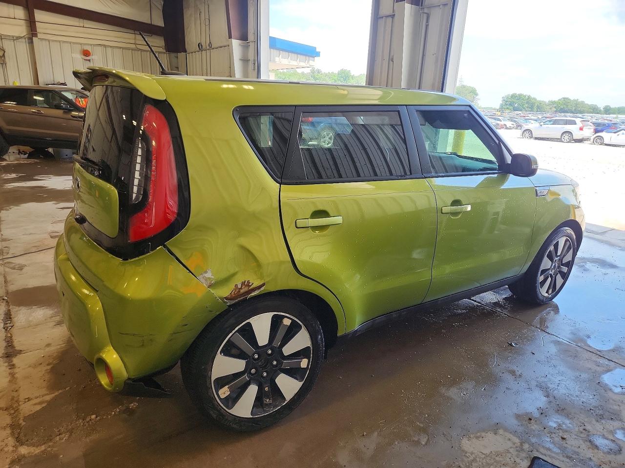 2014 Kia Soul ! Green vin: KNDJX3A50E7729075