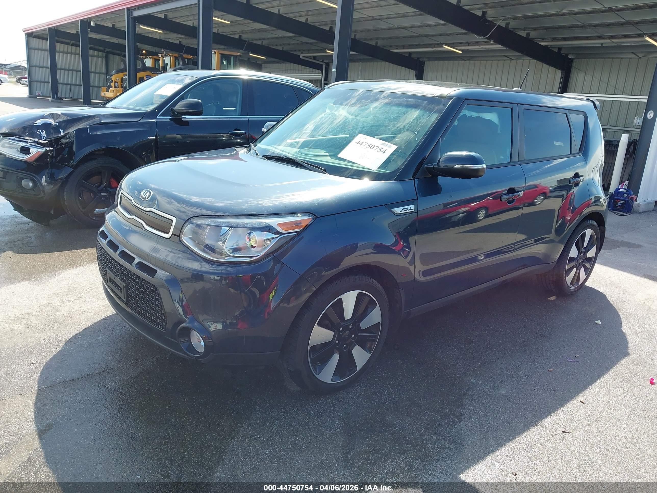 2015 Kia Soul ! Синий vin: KNDJX3A50F7134678