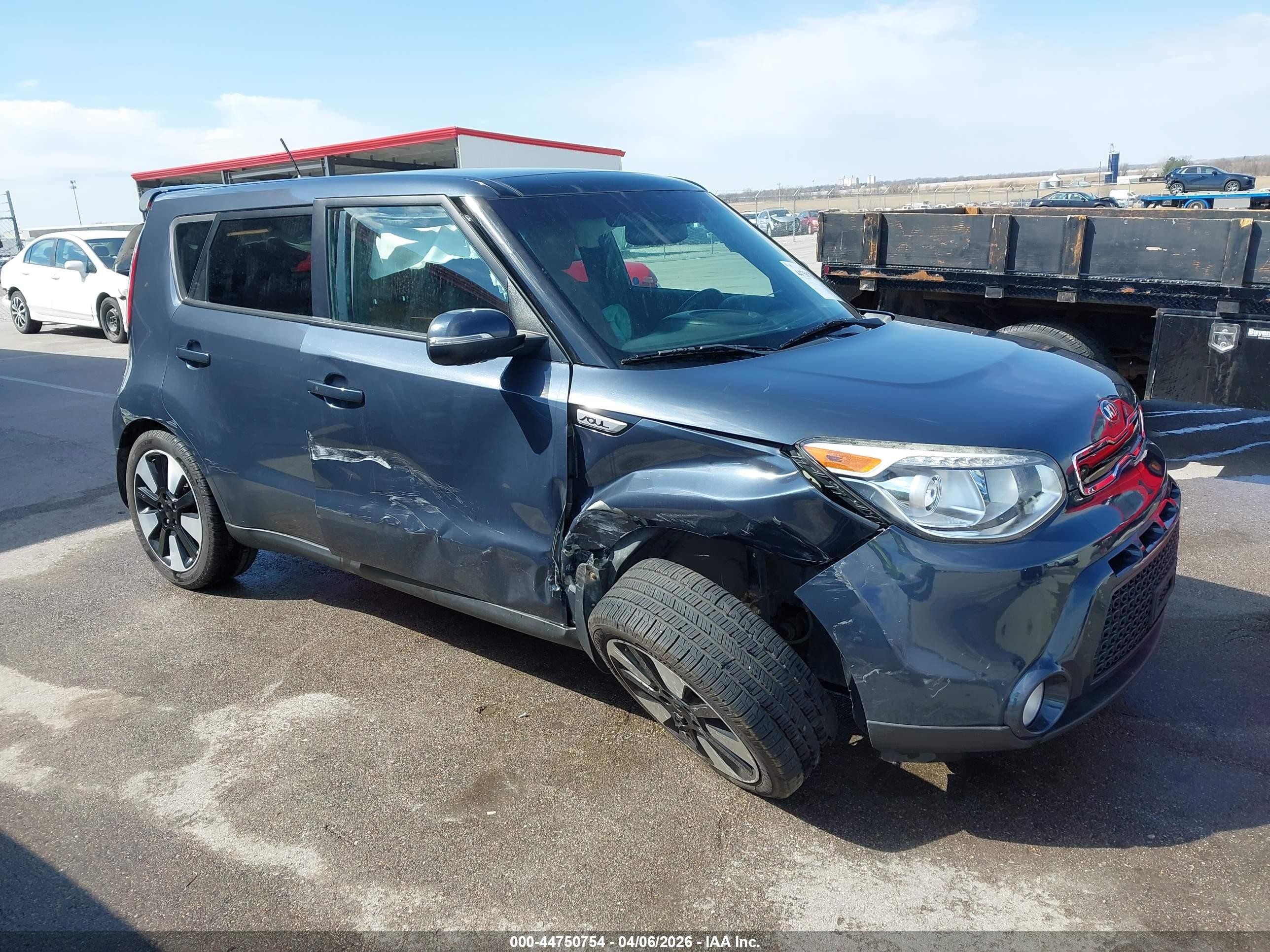 2015 Kia Soul ! Blue vin: KNDJX3A50F7134678