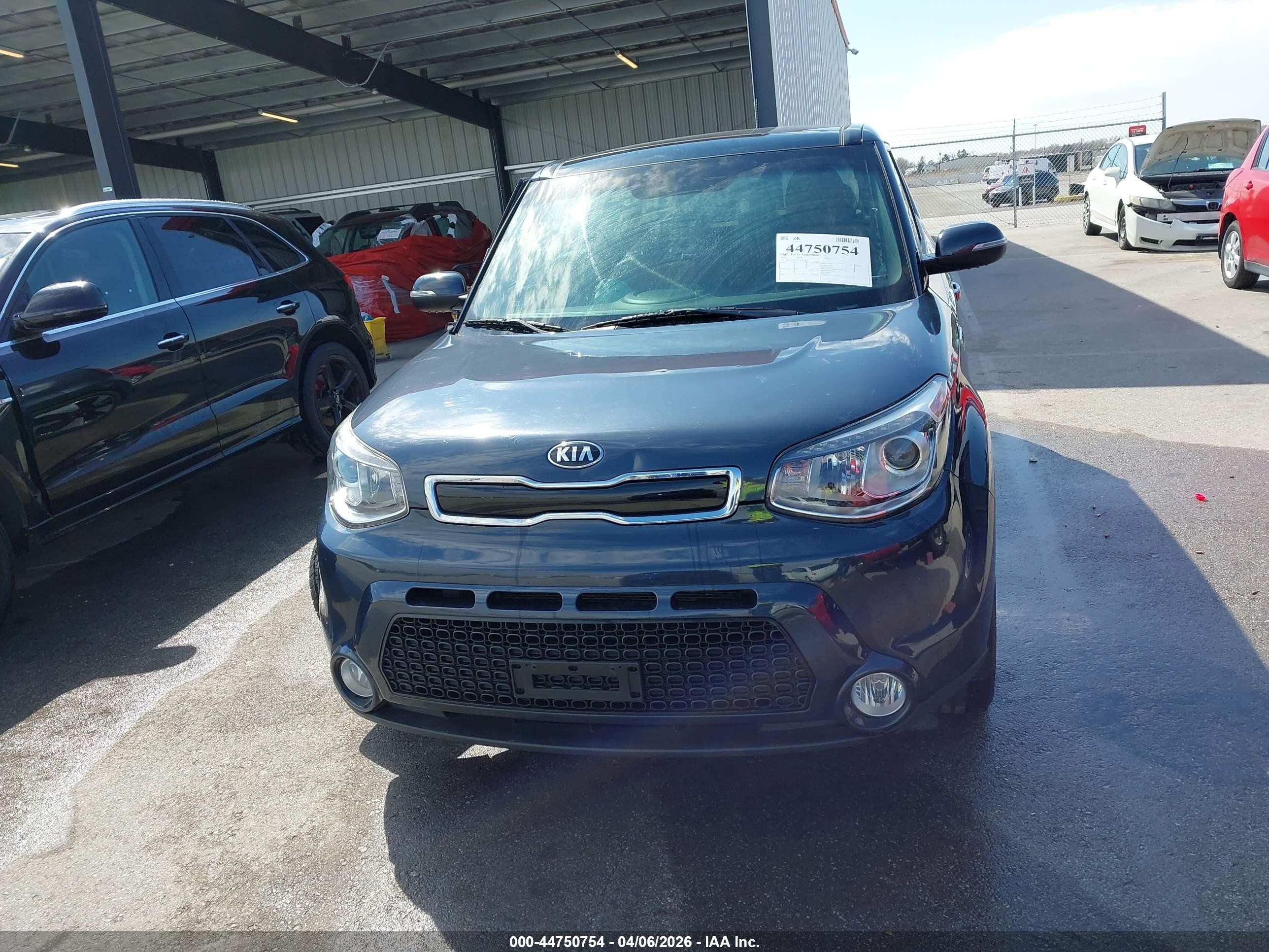 2015 Kia Soul ! Синий vin: KNDJX3A50F7134678