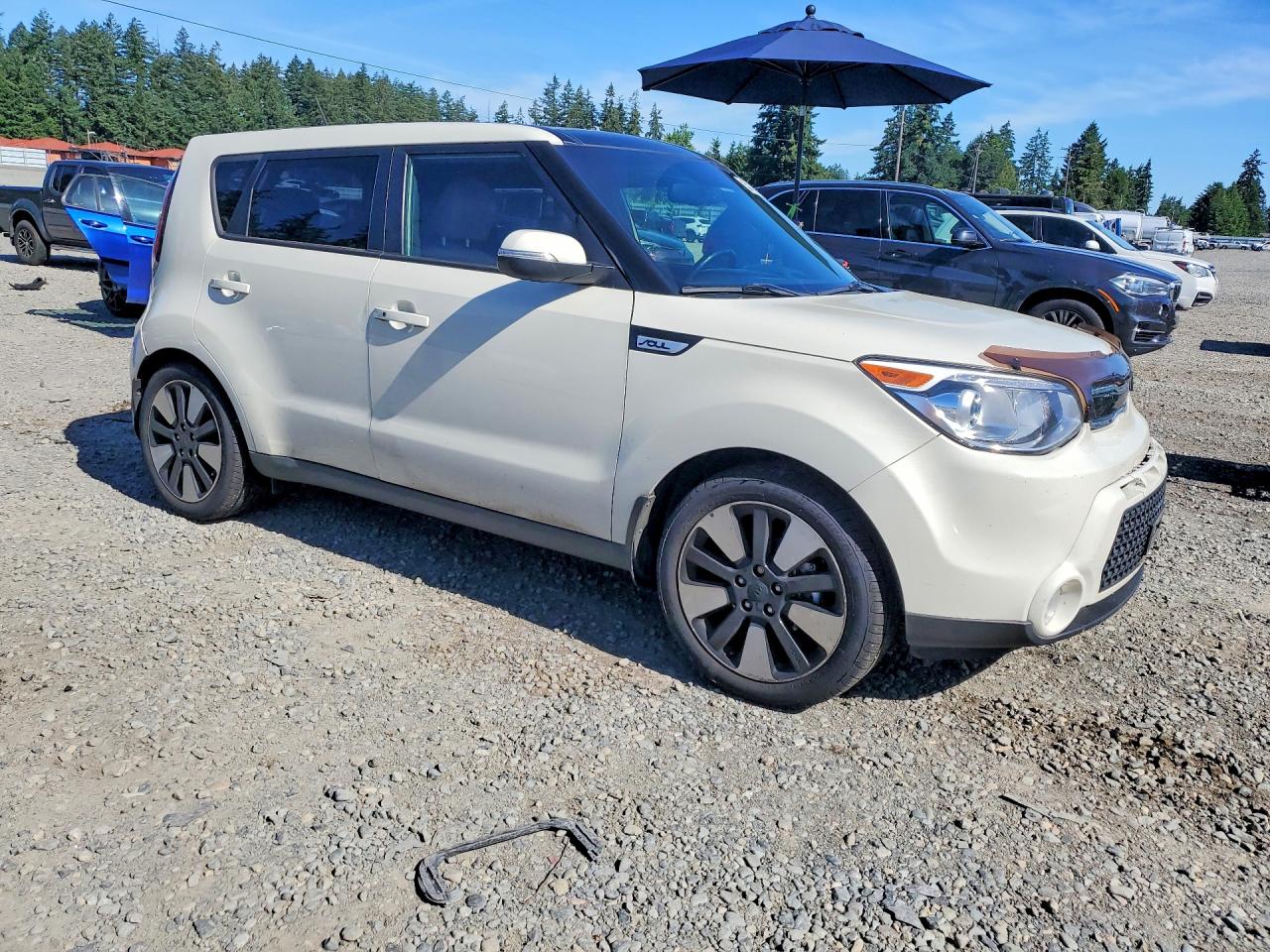 2015 Kia Soul ! Белый vin: KNDJX3A50F7143297