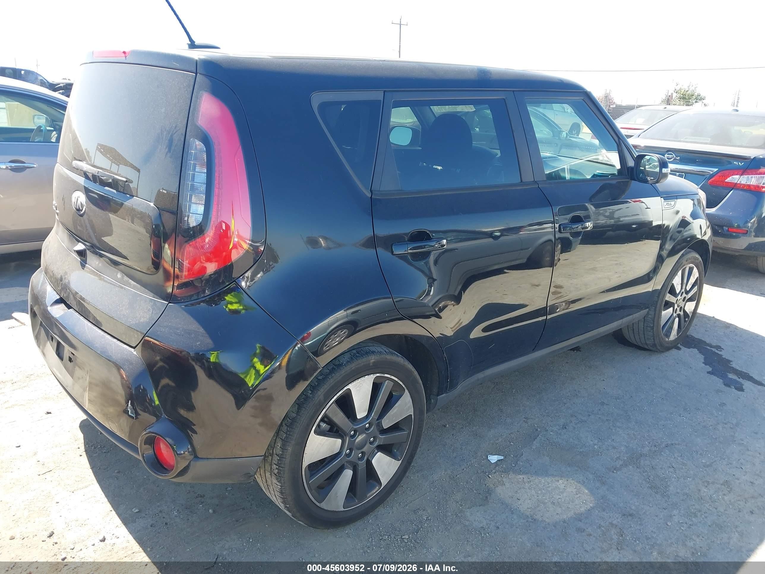 2015 Kia Soul ! Black vin: KNDJX3A50F7195867