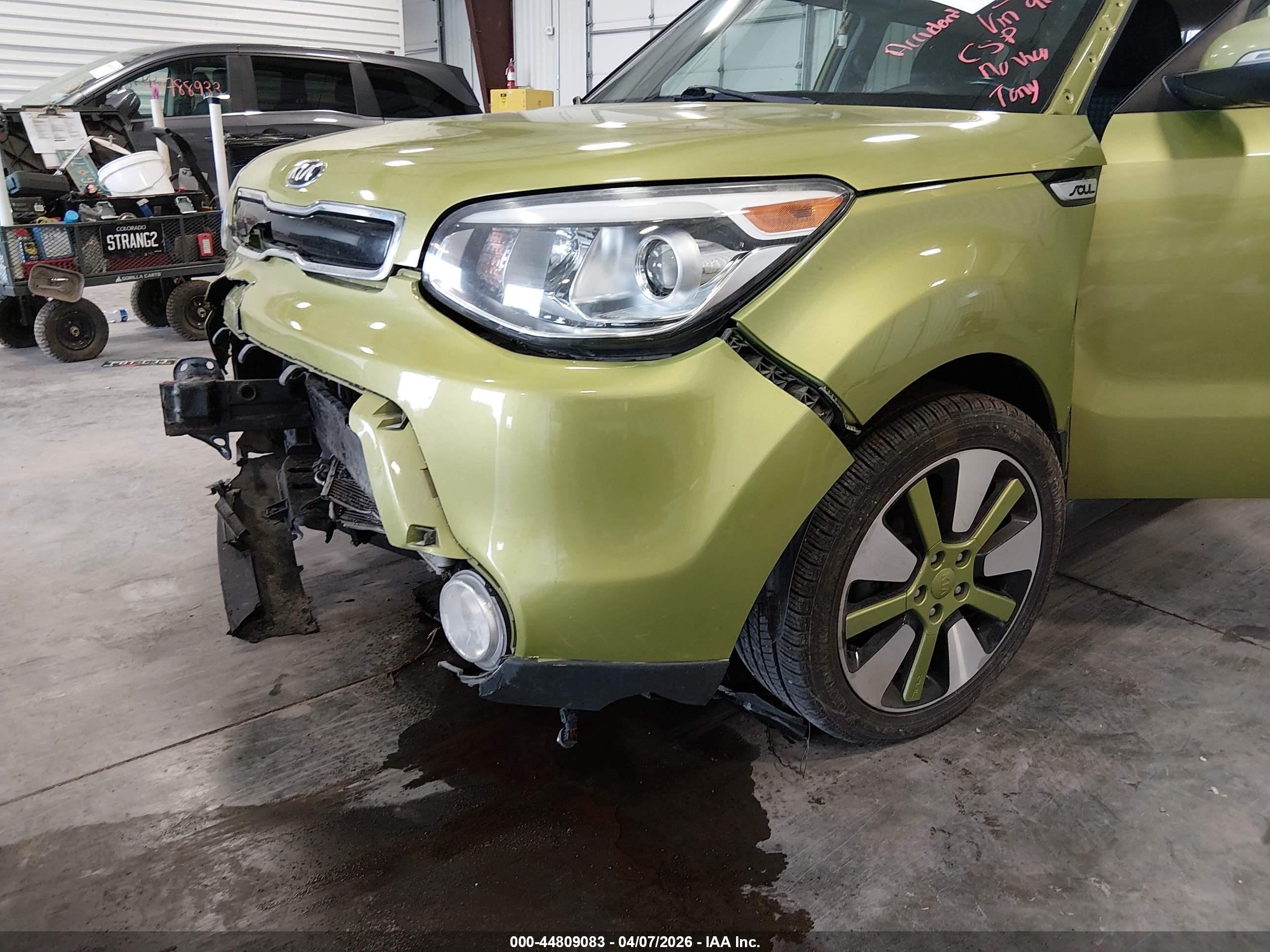 2015 Kia Soul ! Green vin: KNDJX3A50F7789133