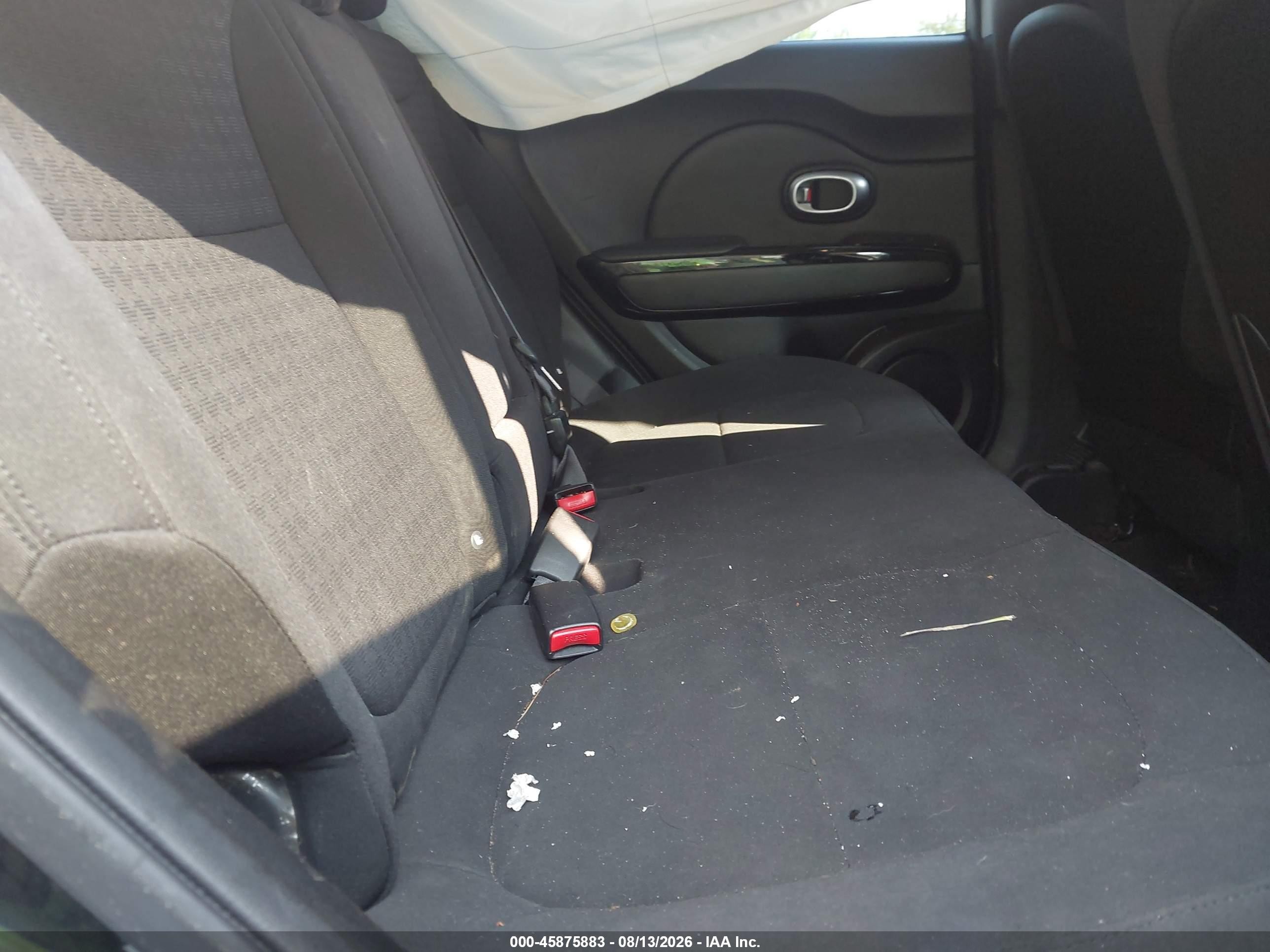 2014 Kia Soul ! Черный vin: KNDJX3A51E7020512