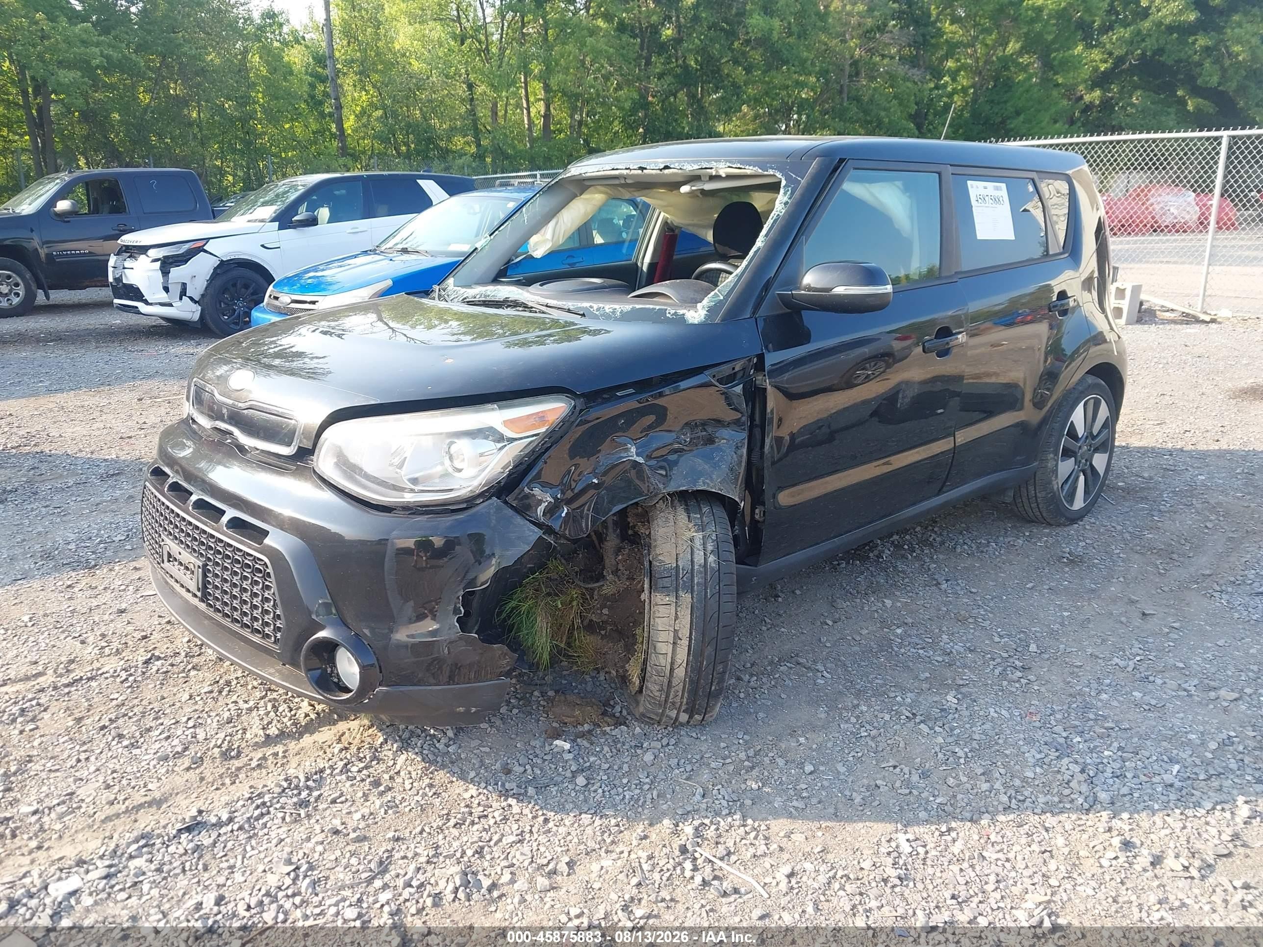 2014 Kia Soul ! Черный vin: KNDJX3A51E7020512