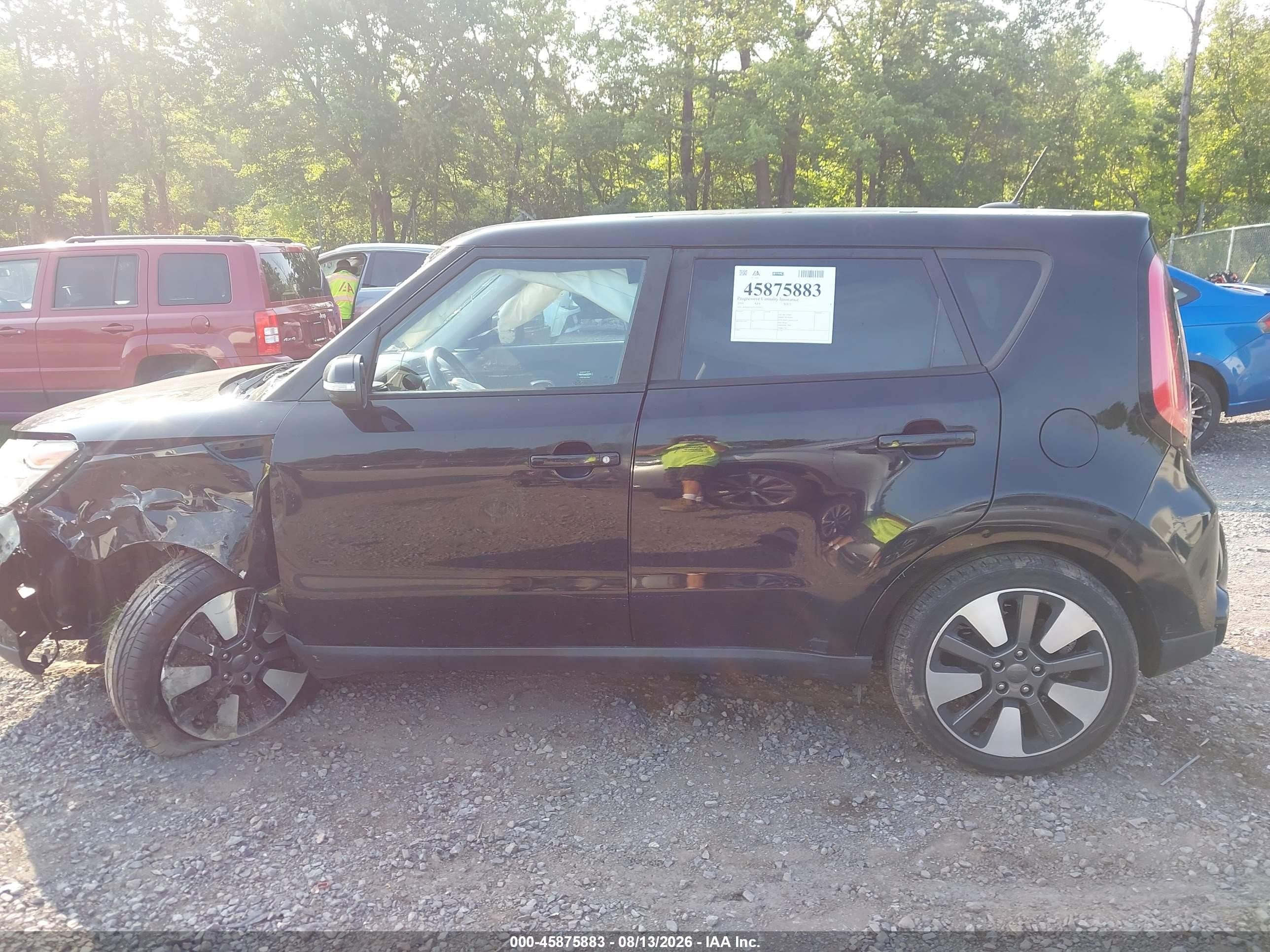 2014 Kia Soul ! Черный vin: KNDJX3A51E7020512
